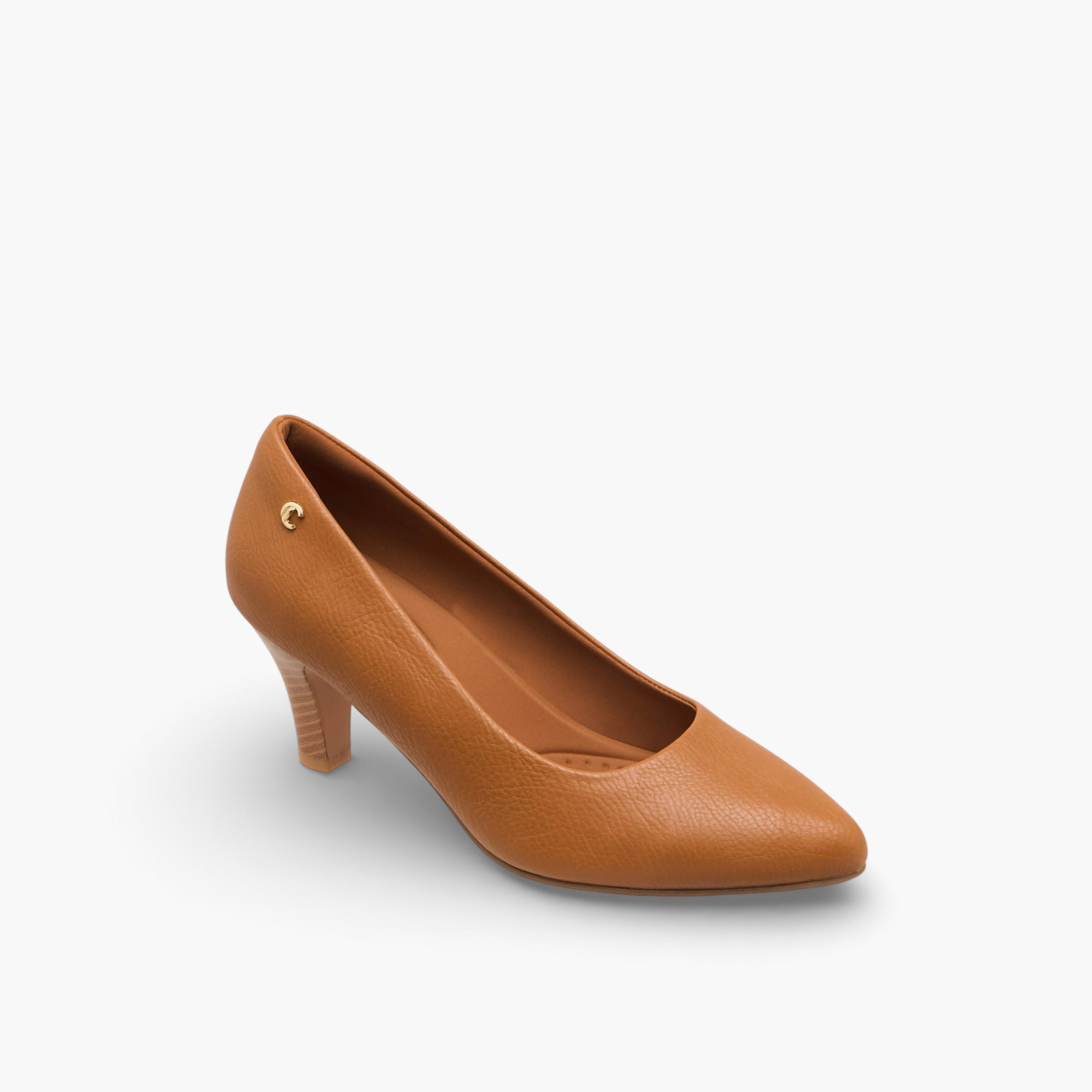 Le Confort Women Cone Heel Pumps-women-shoes-heels-image-2