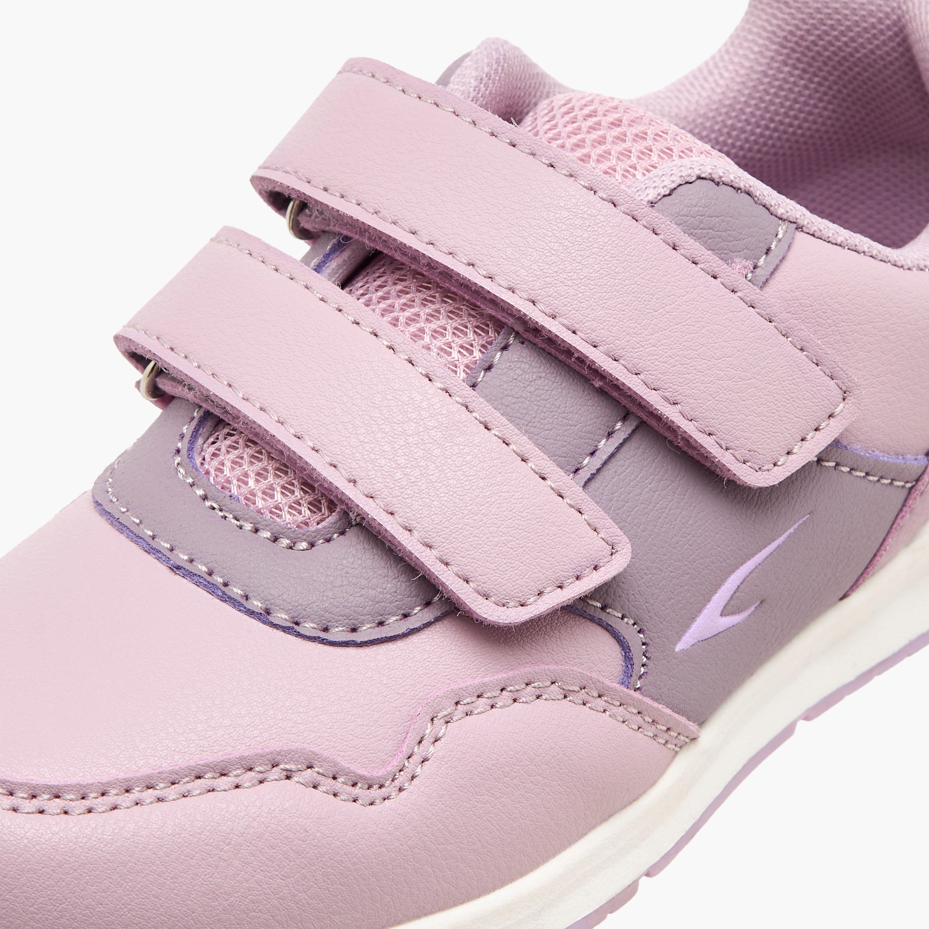 Dash Girls Hook & Loop Sports Shoes-girls-shoes-sports-image-4