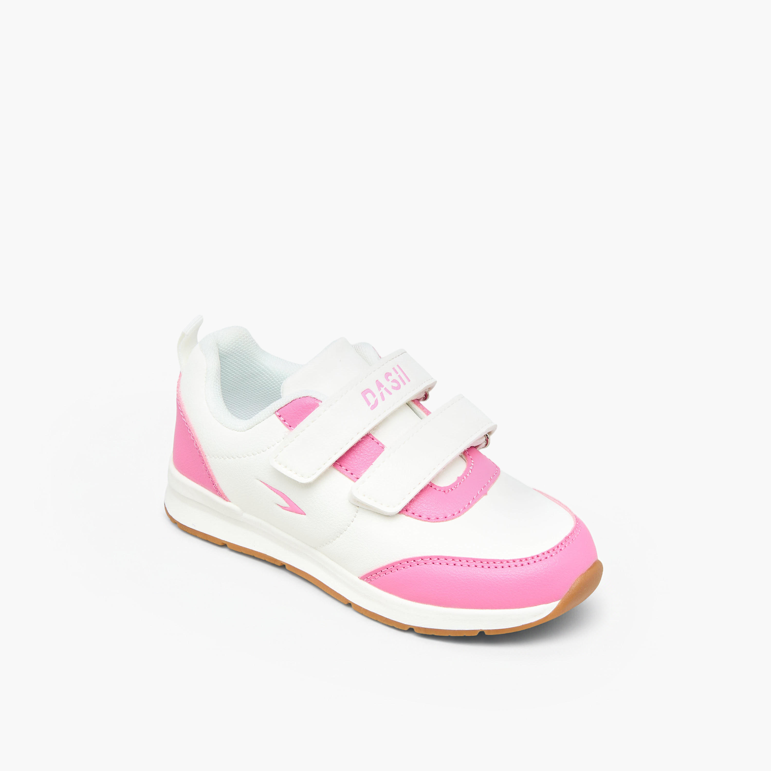 Dash Girls Hook and Loop Ankle Sneakers-girls-shoes-sneakers-image-2