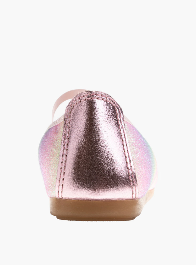 Pablosky Girls' Bow Detail Slip-On Ballerinas-girls-shoes-ballerinas-image-3