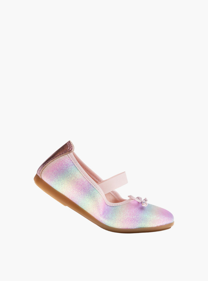 Pablosky Girls' Bow Detail Slip-On Ballerinas-girls-shoes-ballerinas-image-5