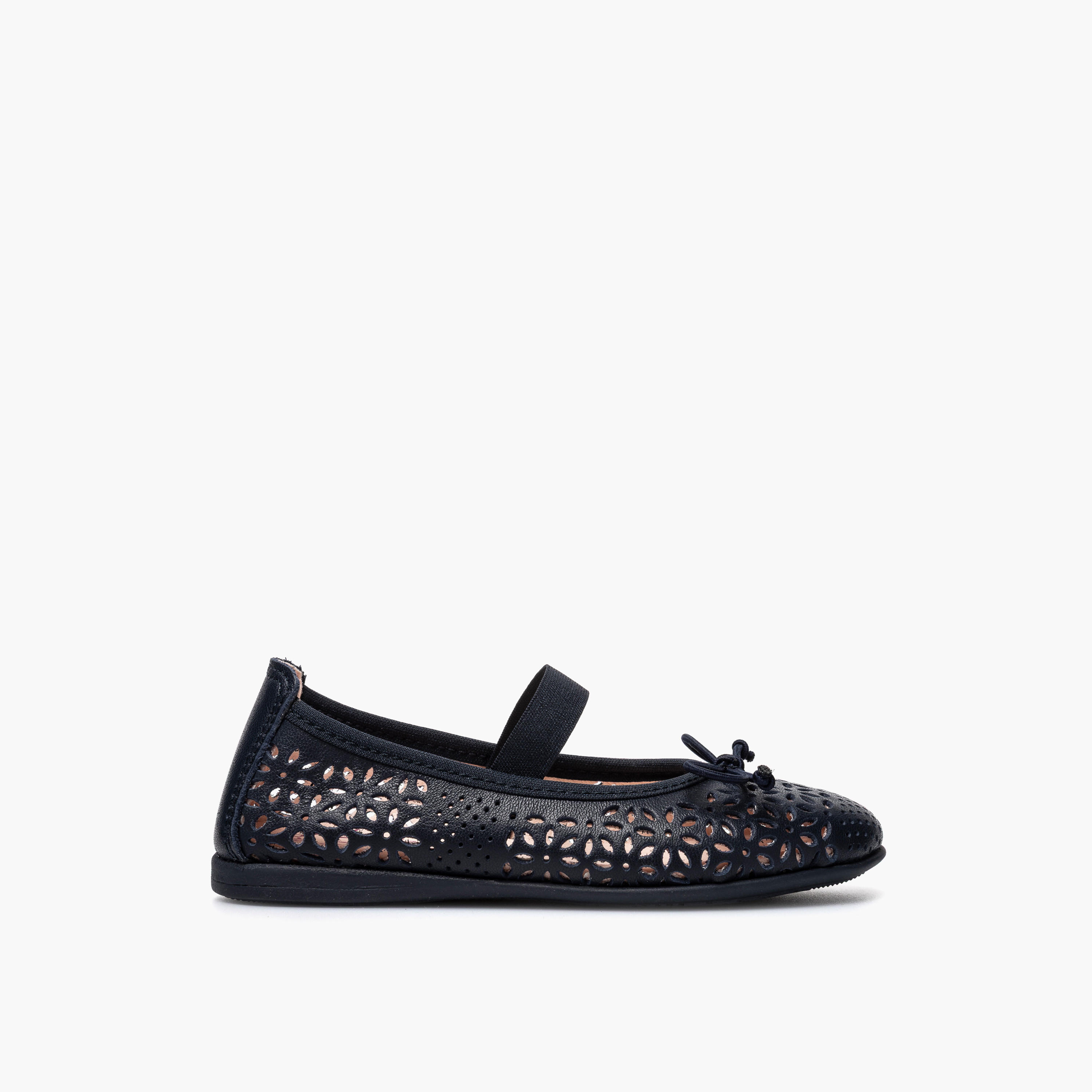حذاء باليرينا جلد للبنات من بابلوسكي-girls-shoes-ballerinas-image-2