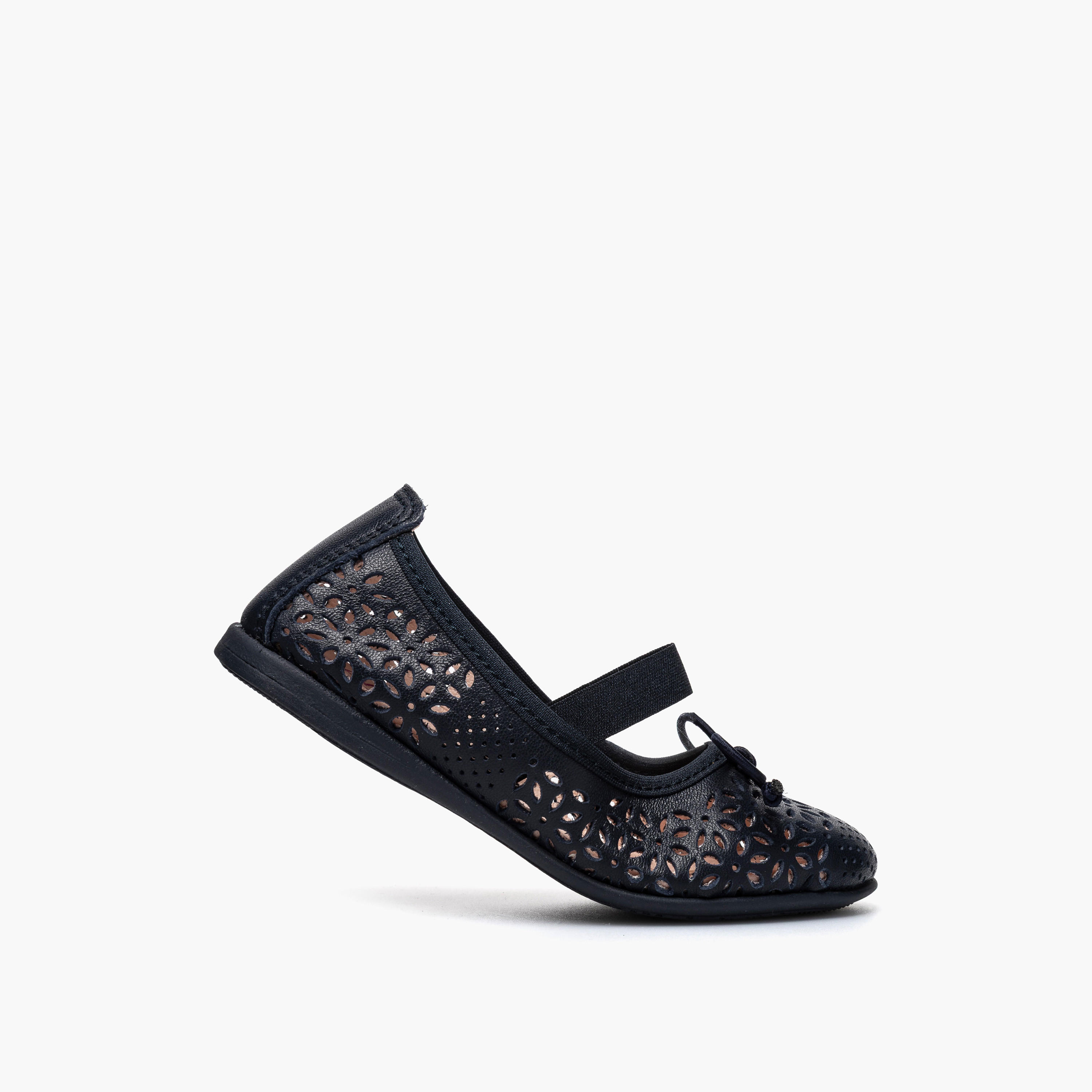 حذاء باليرينا جلد للبنات من بابلوسكي-girls-shoes-ballerinas-image-5