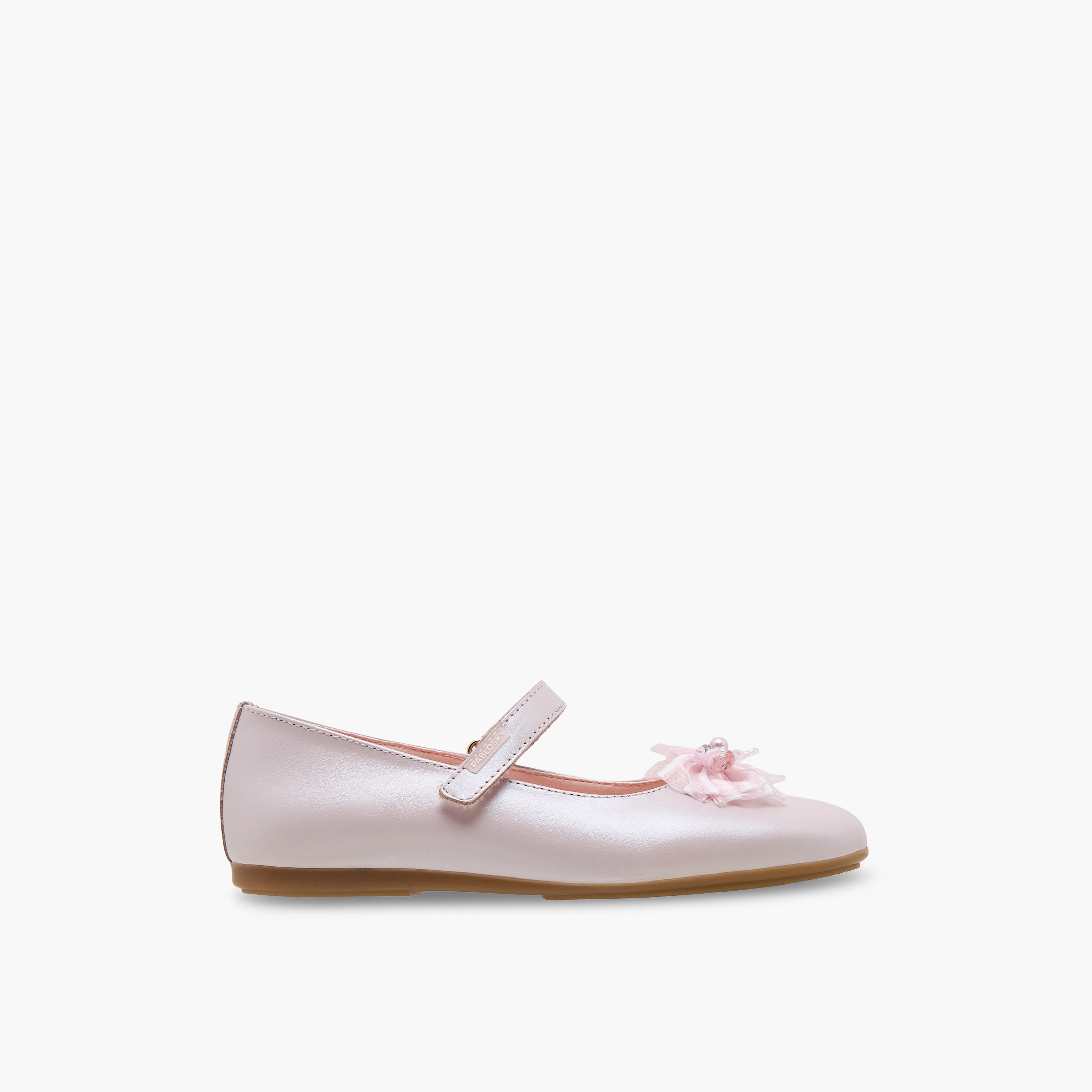 Pablosky Girls Mary Jane Shoes with Bow Detail-girls-shoes-maryjanes-image-3