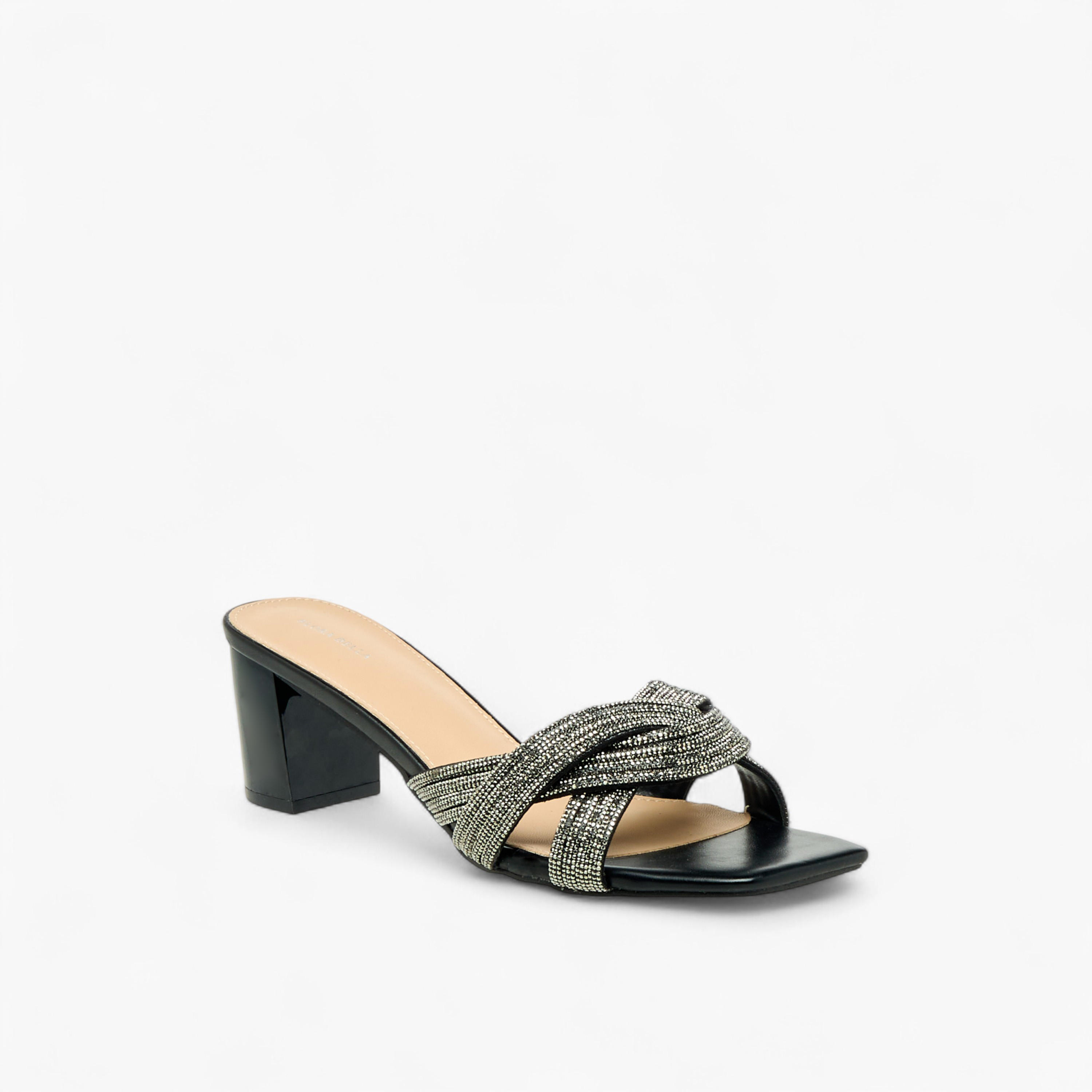 صندل مزين بكعب سميك للنساء من فلورا بيلا-women-shoes-sandals-heeled-image-2
