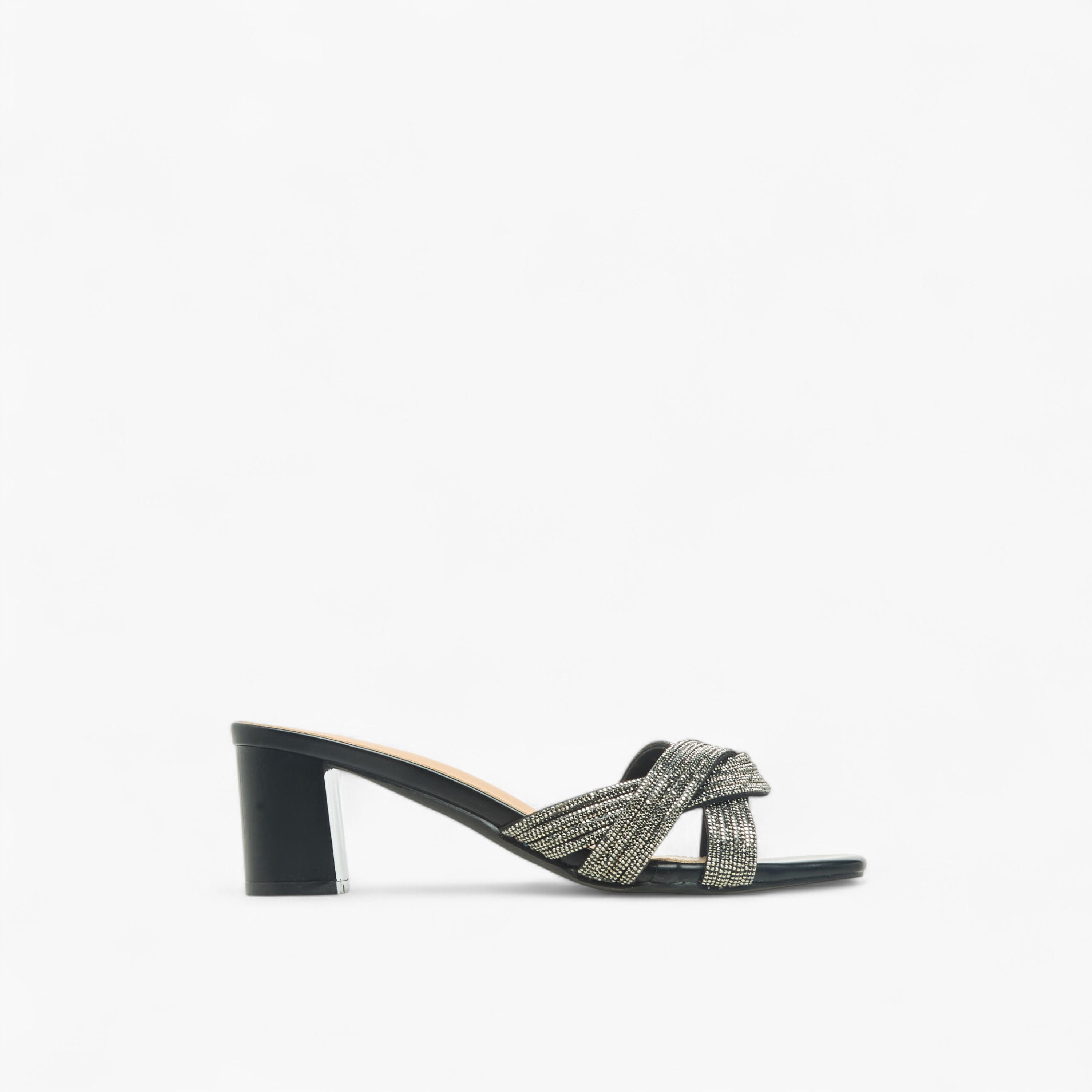 صندل مزين بكعب سميك للنساء من فلورا بيلا-women-shoes-sandals-heeled-image-3