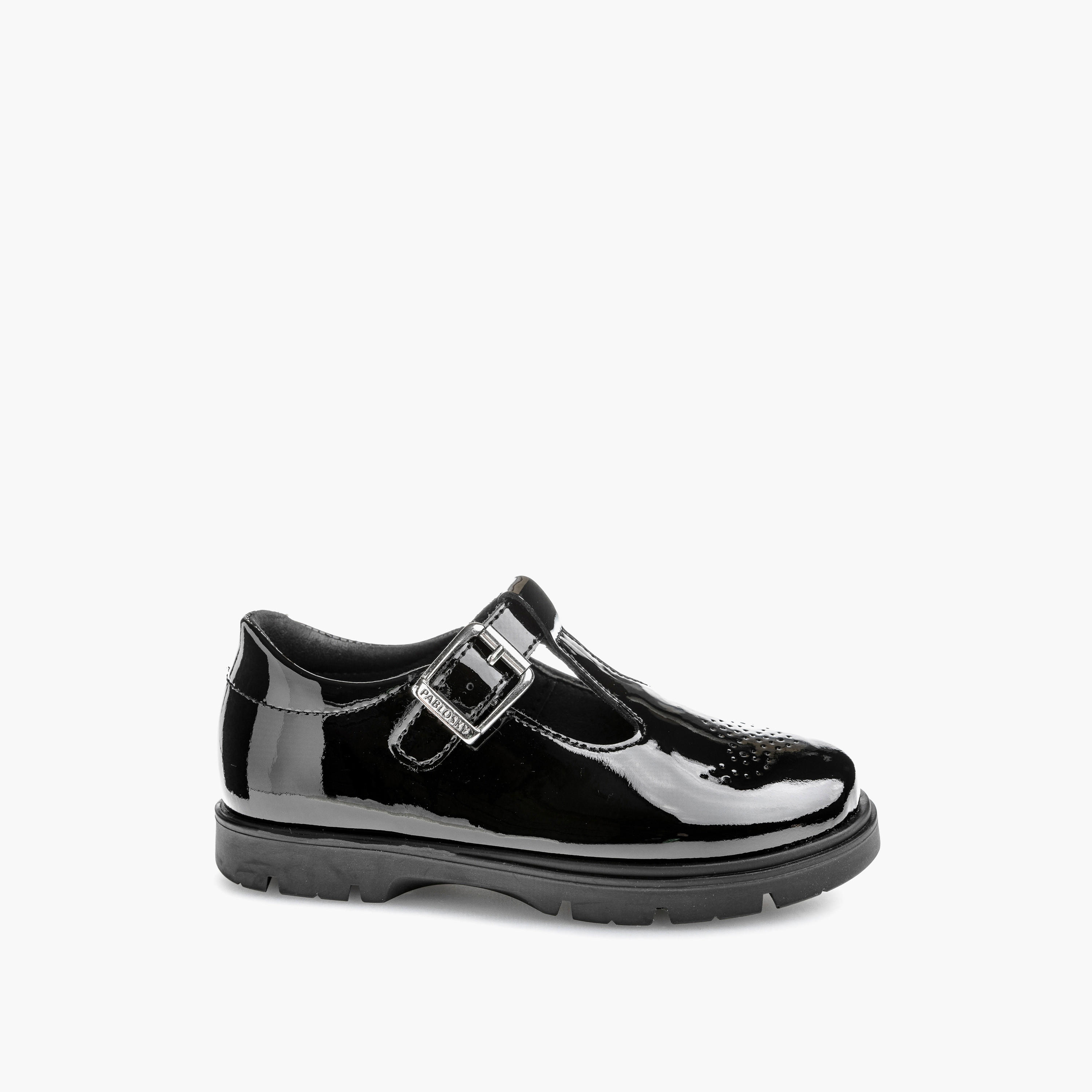حذاء ماري جين مدرسي بإغلاق إبزيم من بابلوسكي- 360119-girls-shoes-maryjanes-image-1