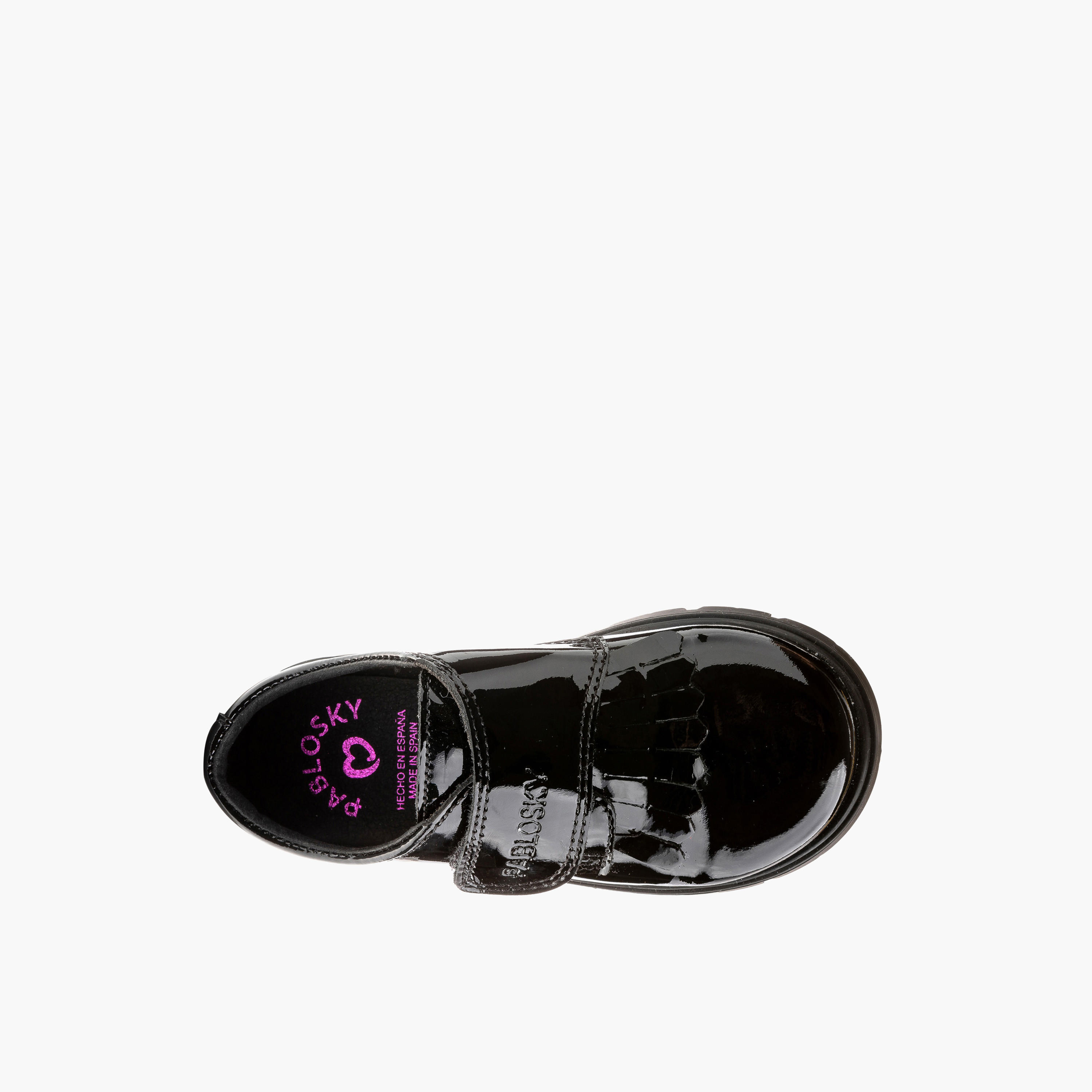 حذاء مدرسي بشريط إغلاق لاصق للبنات من بابلوسكي - 360419-girls-shoes-schoolshoes-image-4