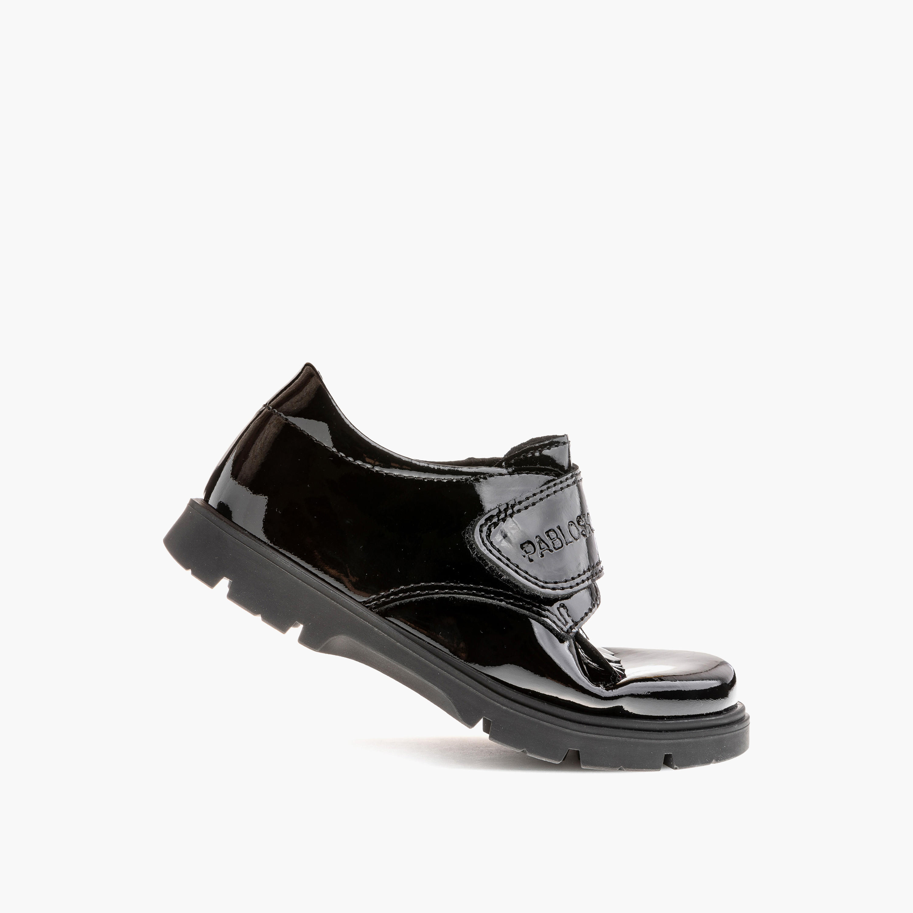 Pablosky Girls' School Shoes with Hook and Loop Closure - 360419-girls-shoes-schoolshoes-image-5