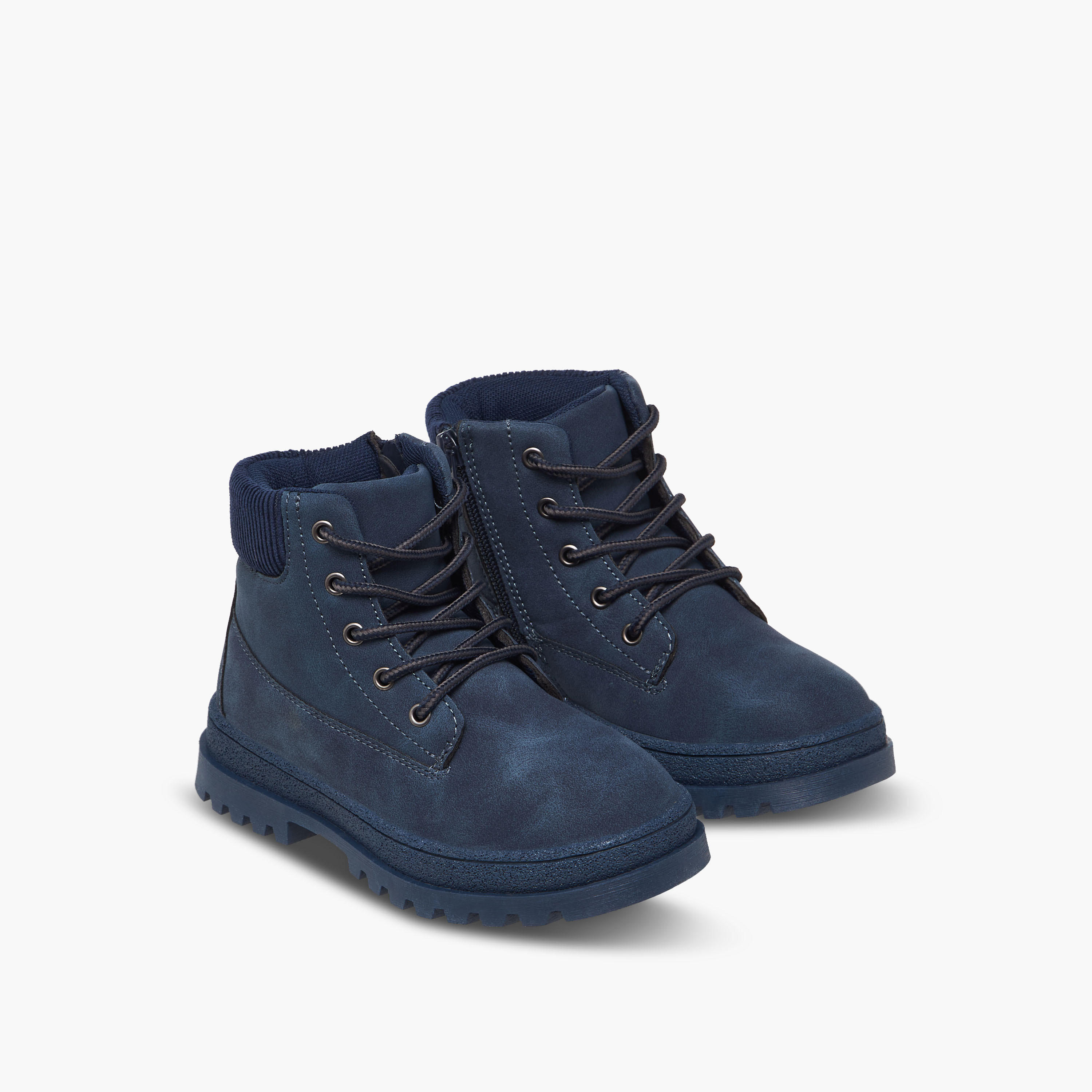 LBL by Shoexpress Boys Lace-Up Ankle Boots-boys-shoes-boots-image-1