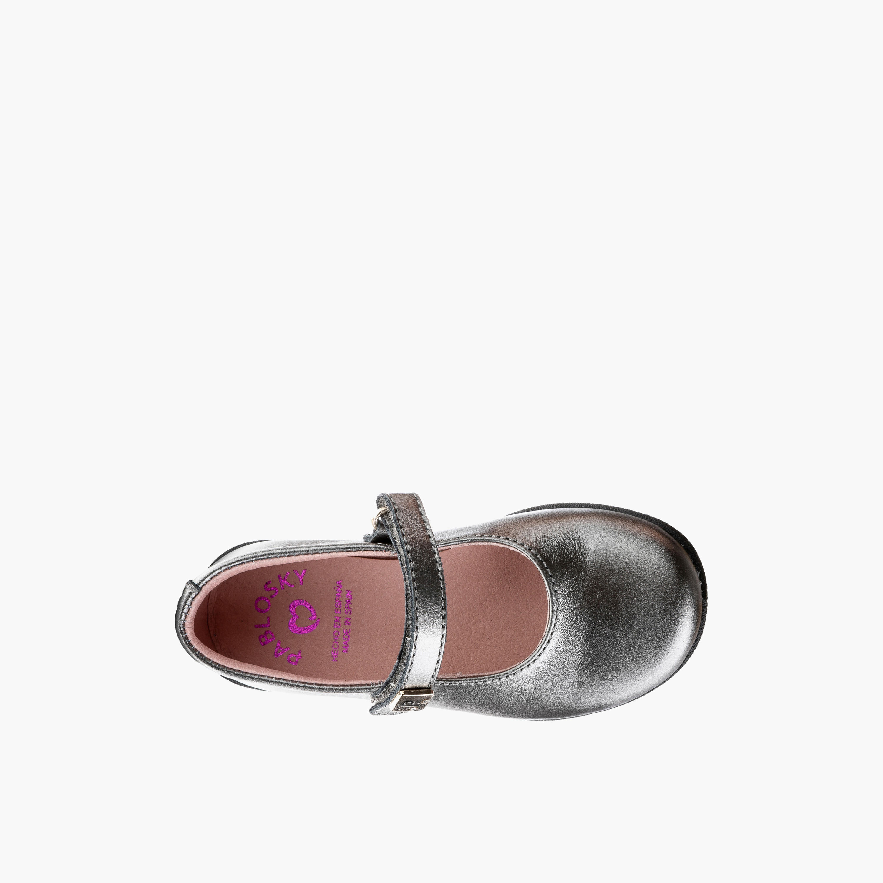 Pablosky Girls' Mary Jane Shoes with Hook and Loop Closure - 361150-girls-shoes-maryjanes-image-4