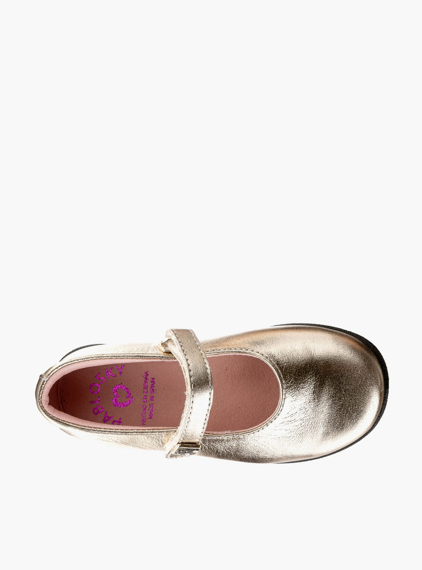 Pablosky Girls' Mary Jane Shoes with Hook and Loop Closure - 361180-baby-girls-shoes-closedshoes-image-4