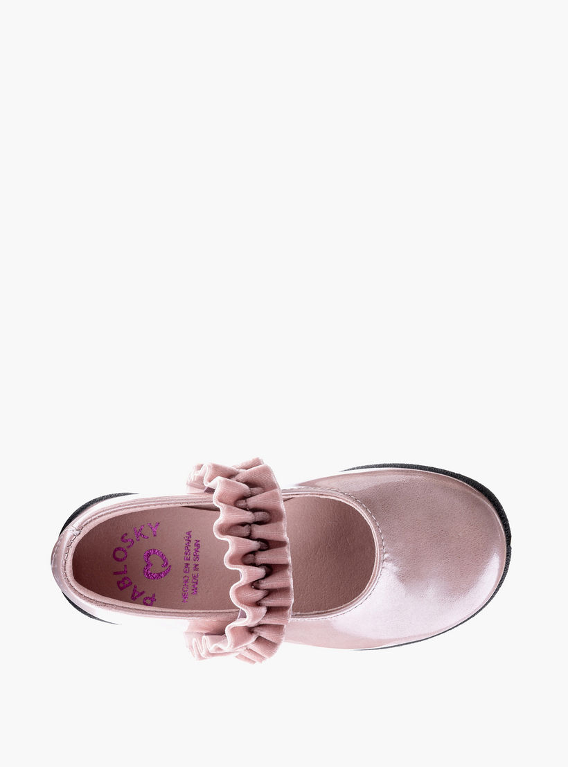 Pablosky Girls' Mary Jane Shoes with Elasticated Strap - 361379-J-girls-shoes-maryjanes-image-4