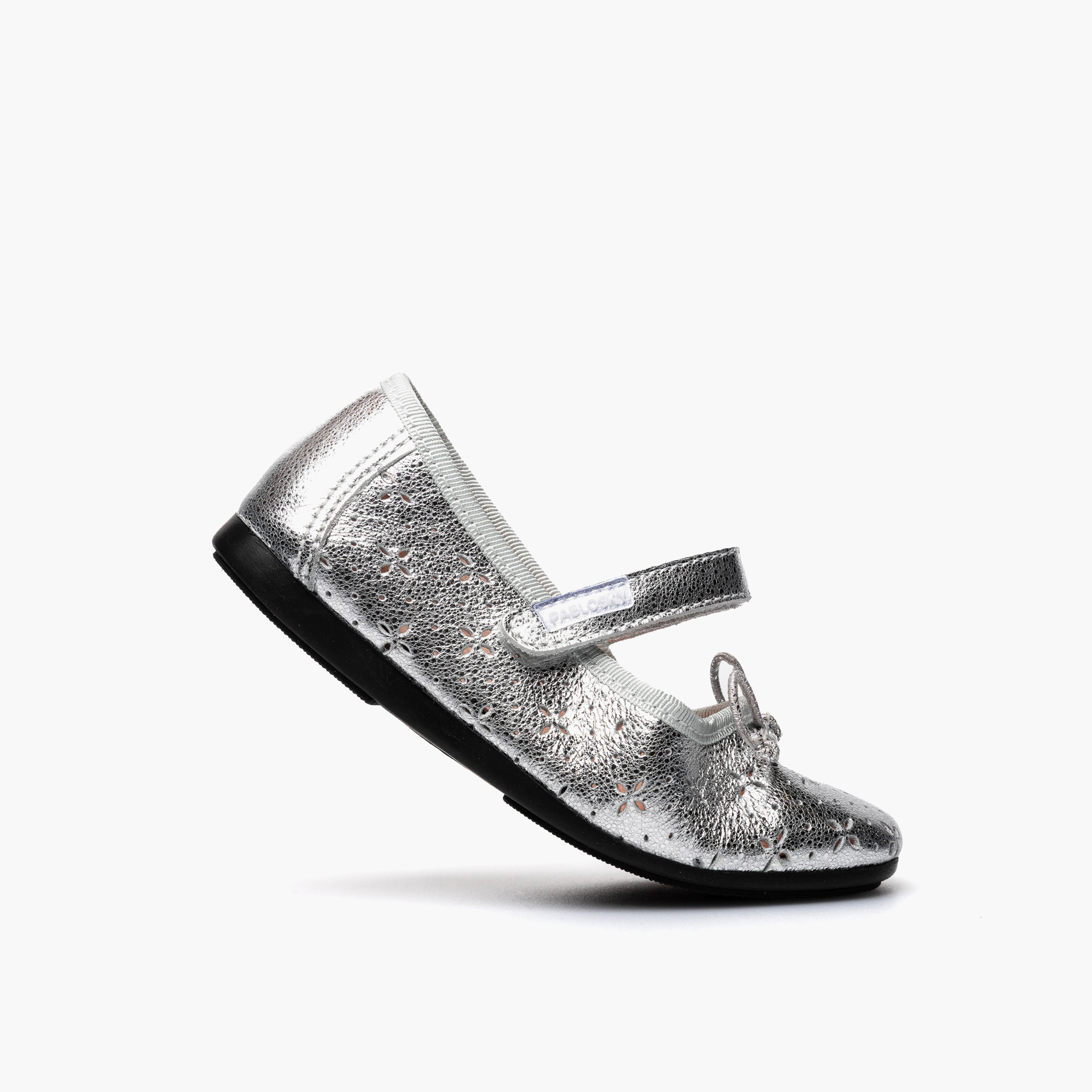 Pablosky Girls Leather Hook & Loop Mary Jane Shoes-girls-shoes-maryjanes-image-5