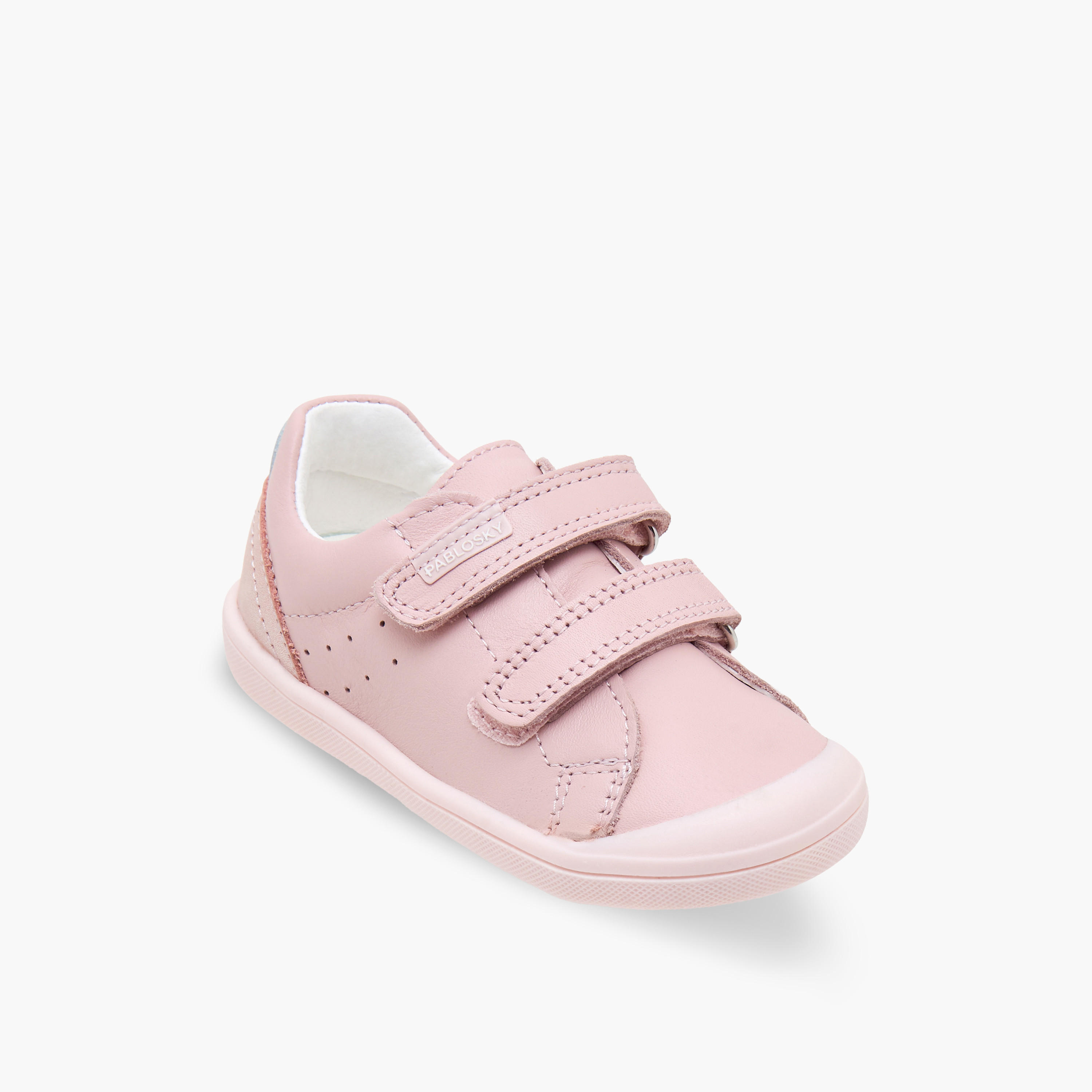 Pablosky Booties with Hook & Loop Closure-baby-girls-shoes-booties-image-2