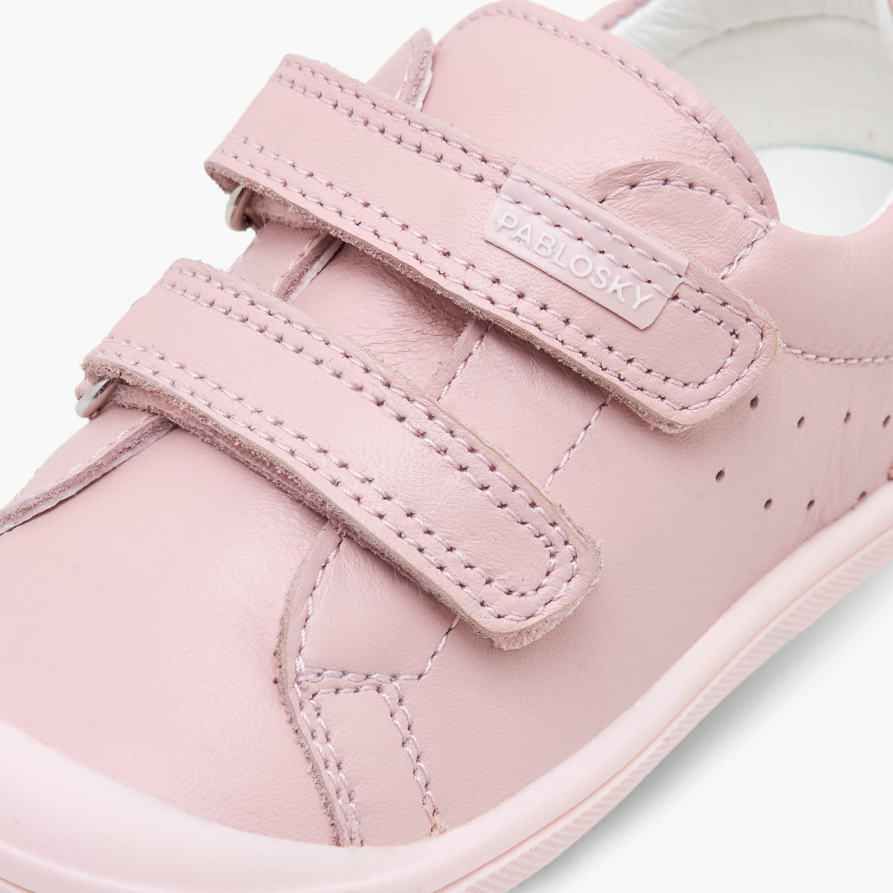 Pablosky Booties with Hook & Loop Closure-baby-girls-shoes-booties-image-5