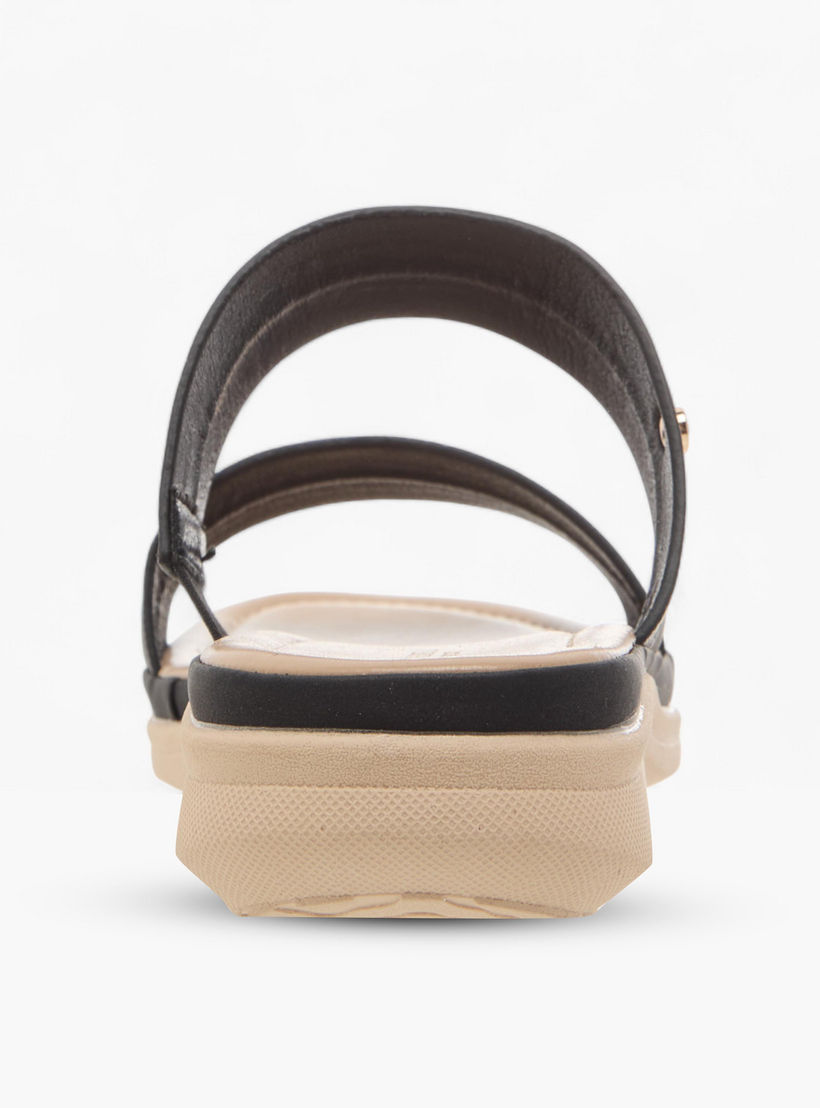 Flora Bella Textured Slip-On Comfort Sandals-women-shoes-flats-sandals-image-5