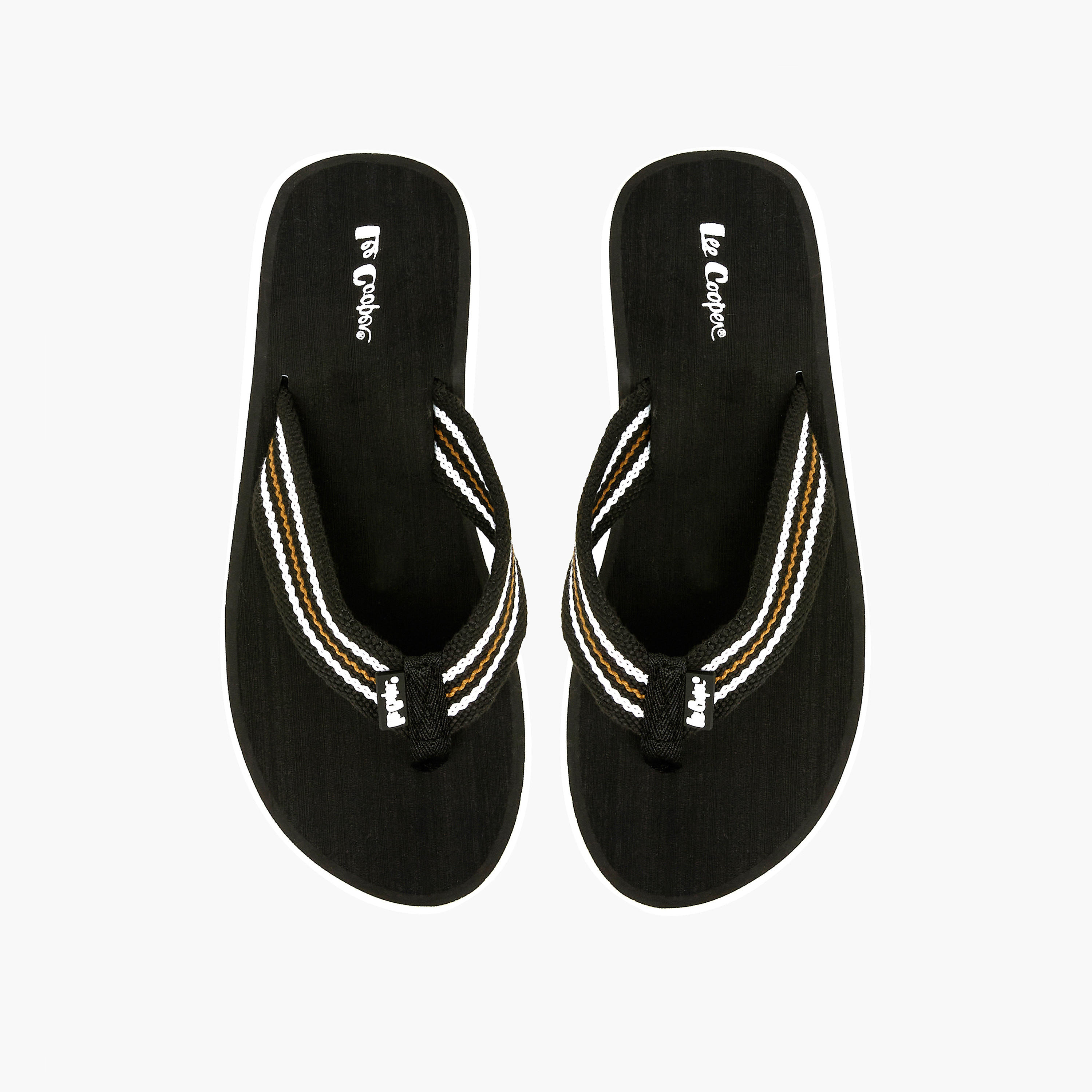 شبشب فليب فلوب مقلّم للرجال من لي كوبر-men-shoes-flipflopsandslides-image-1