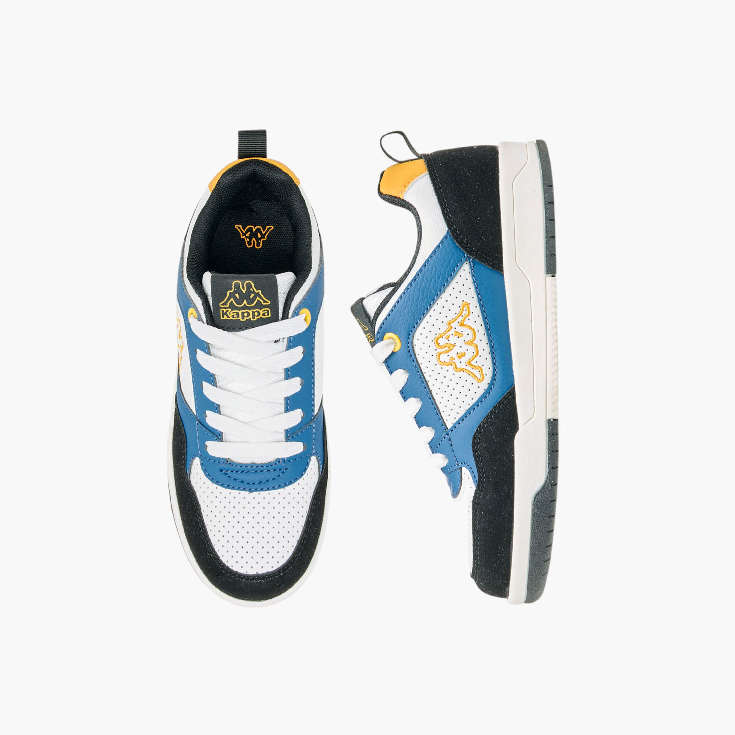 Kappa Boys' Panelled Lace-Up Sneakers-boys-shoes-sneakers-image-1