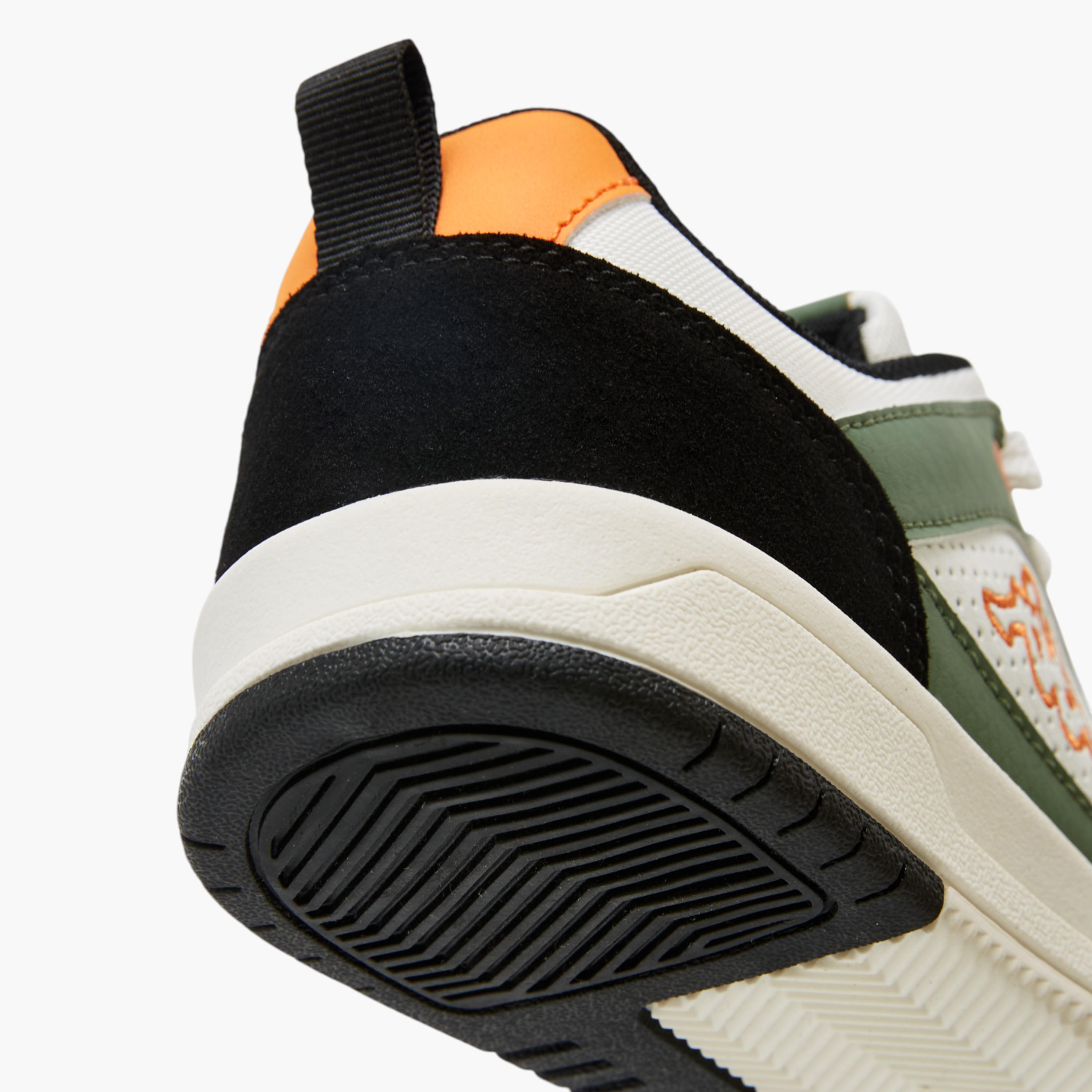 Kappa Boys' Panelled Lace-Up Sneakers-boys-shoes-sneakers-image-5
