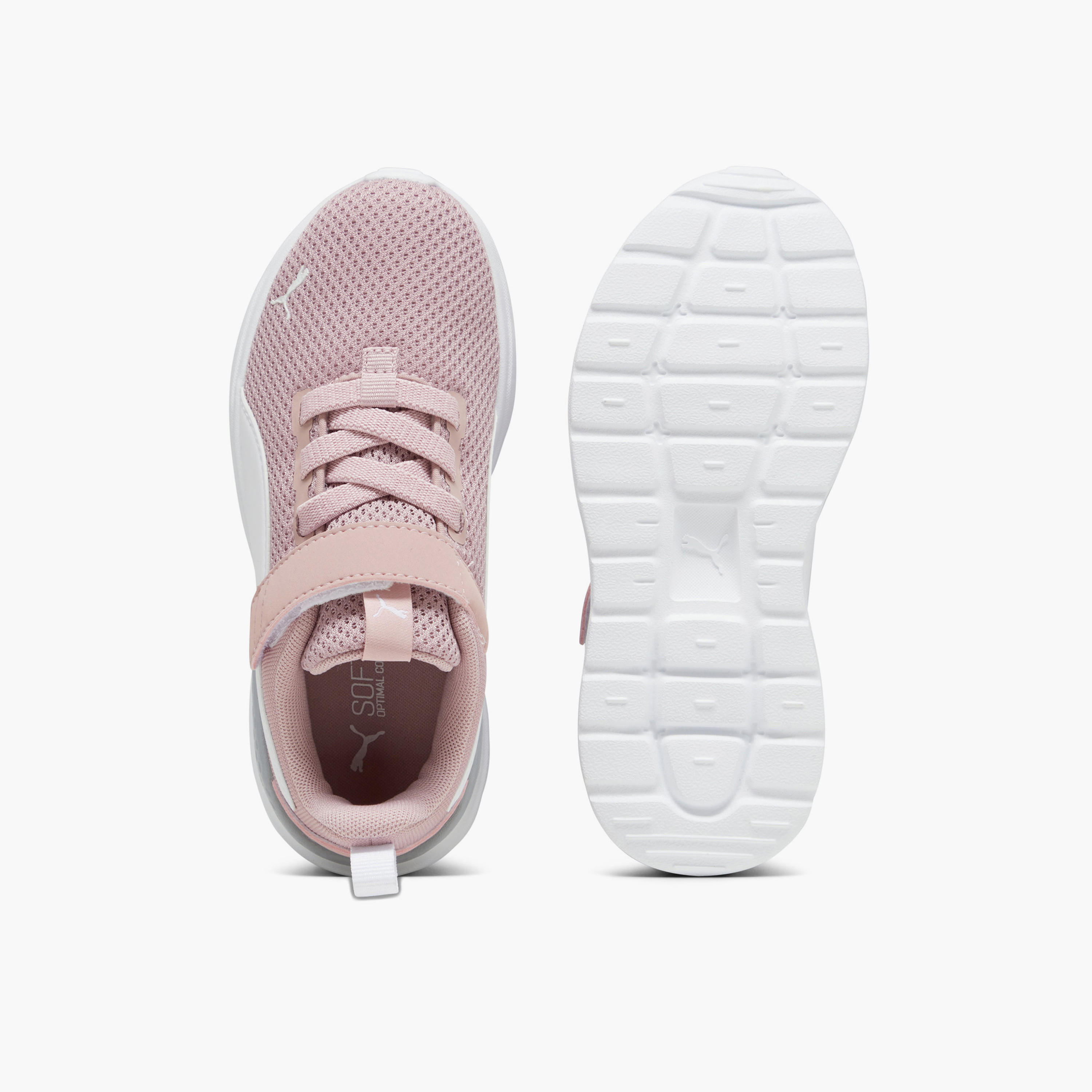 Puma Girls Anzarun Lite Hook & Loop Running Shoes-girls-shoes-sports-image-4