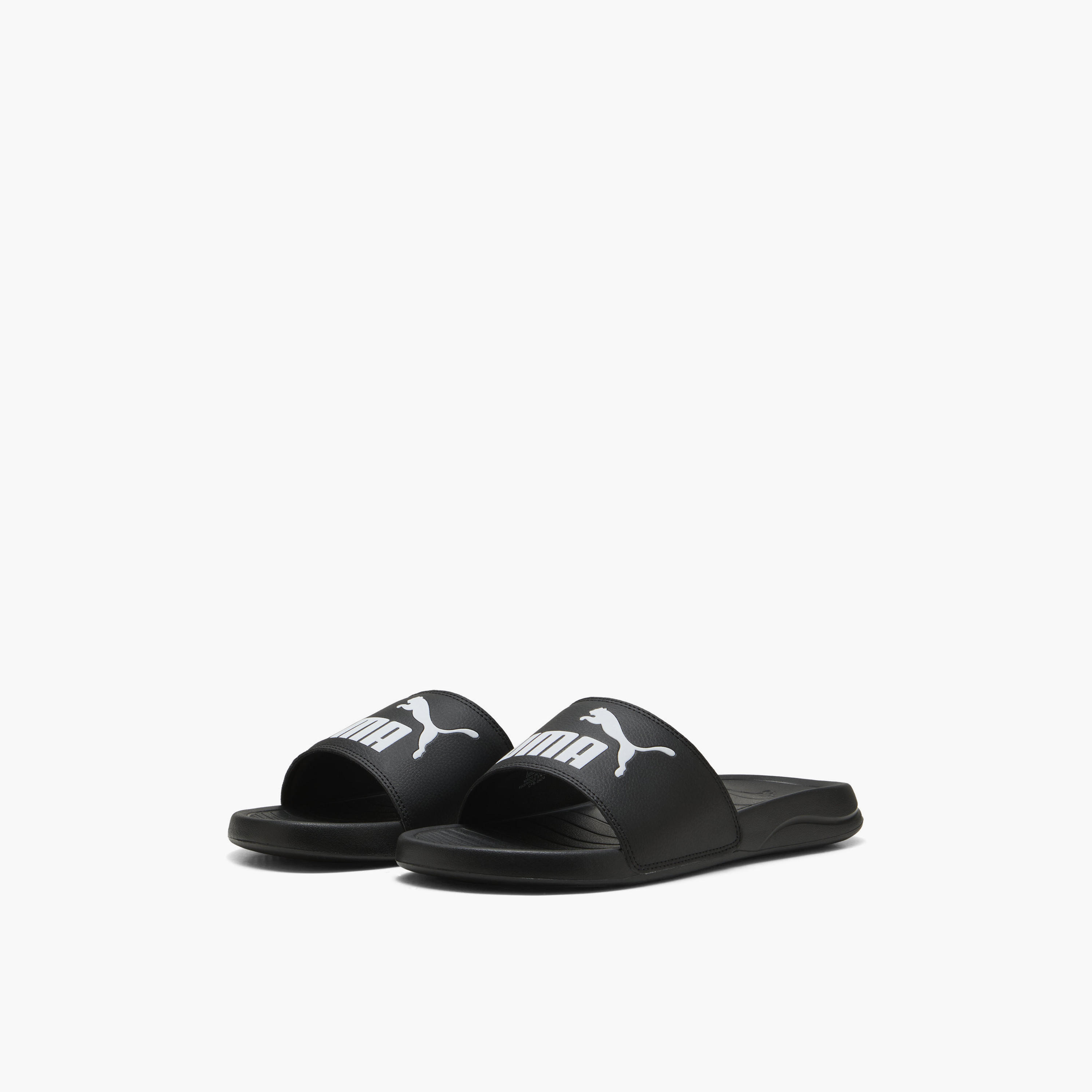 Puma Men Popcat 20 Logo Print Slides-sports-men-shoes-image-1