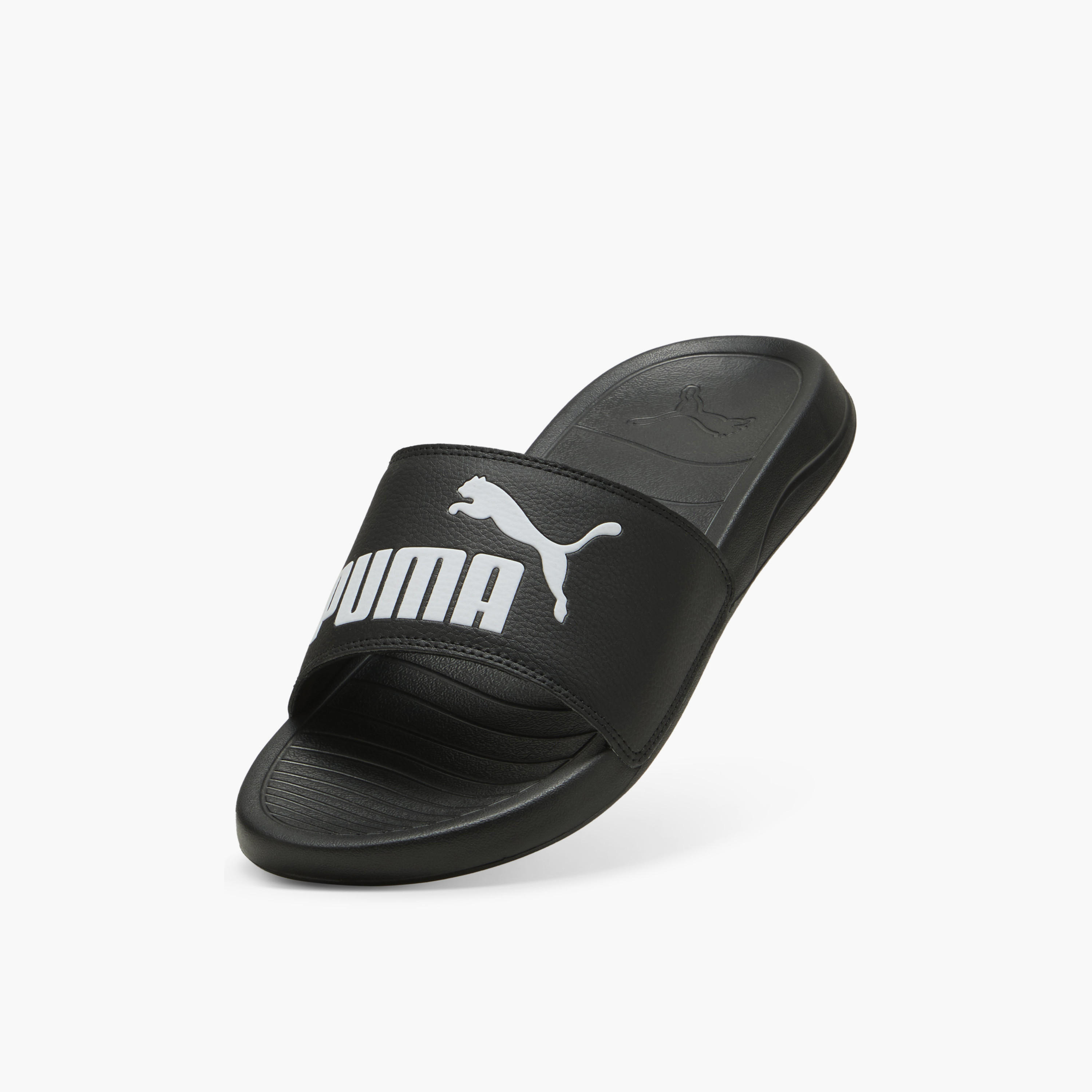 Puma Men Popcat 20 Logo Print Slides-sports-men-shoes-image-2