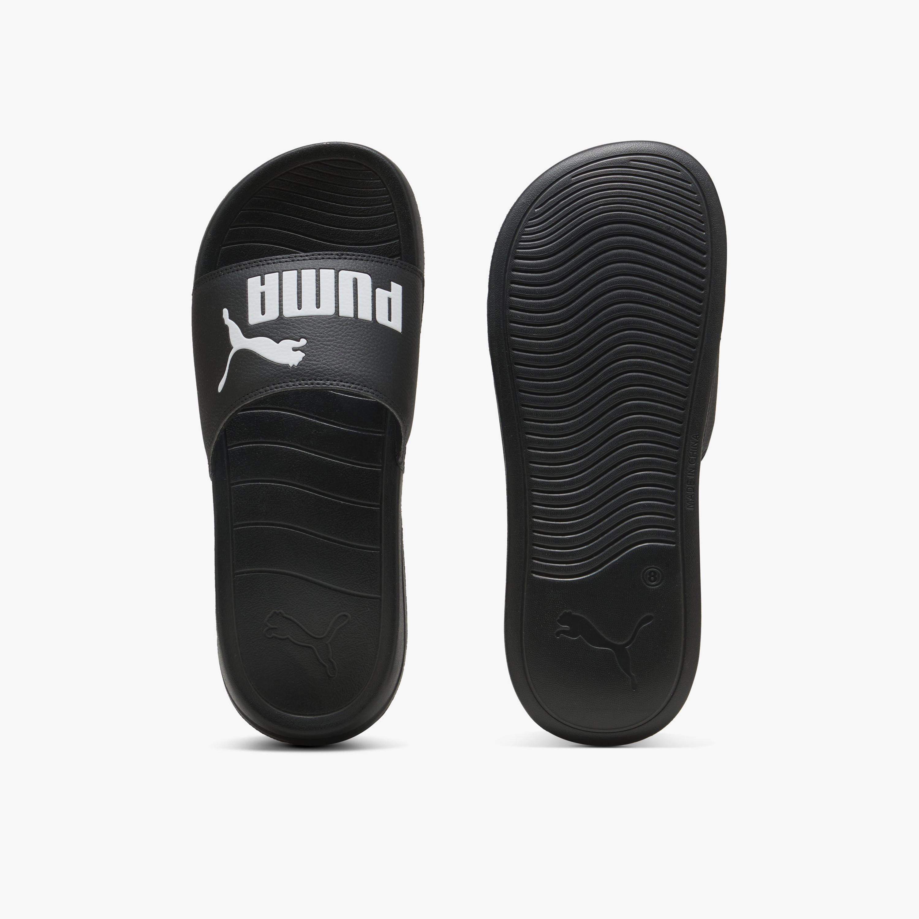 Puma Men Popcat 20 Logo Print Slides-sports-men-shoes-image-3