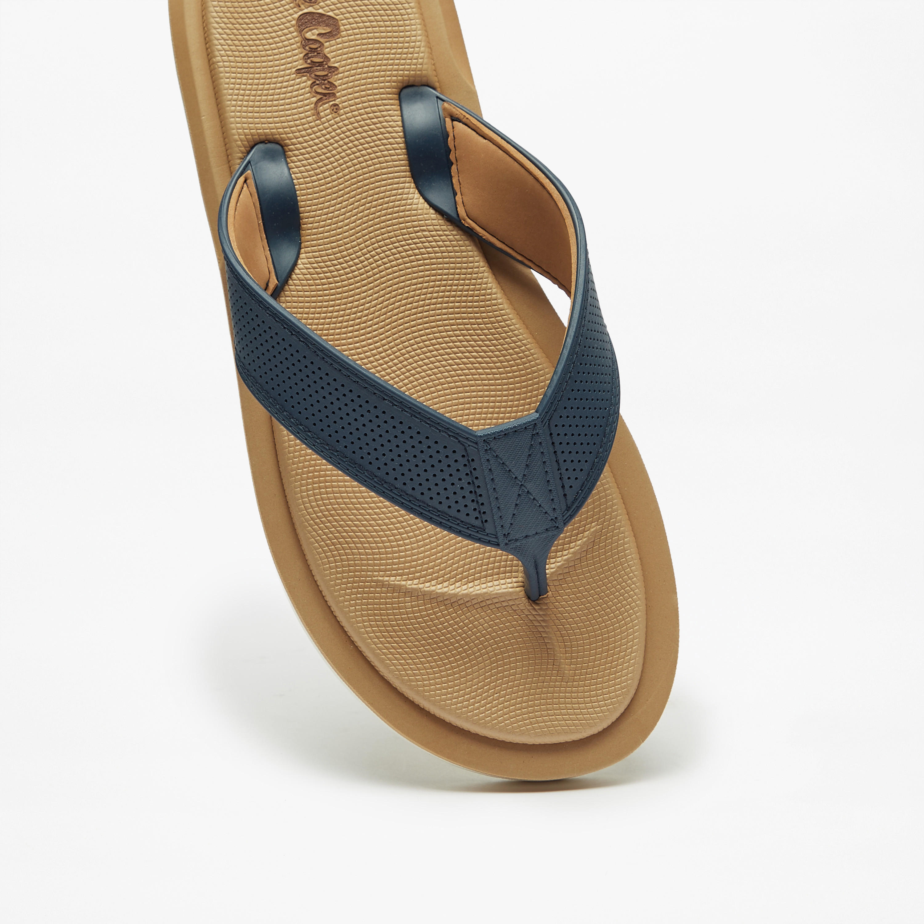 شبشب فليب فلوب سهل الارتداء بنمط مثقّب للرجال من لي كوبر-men-shoes-flipflopsandslides-image-5