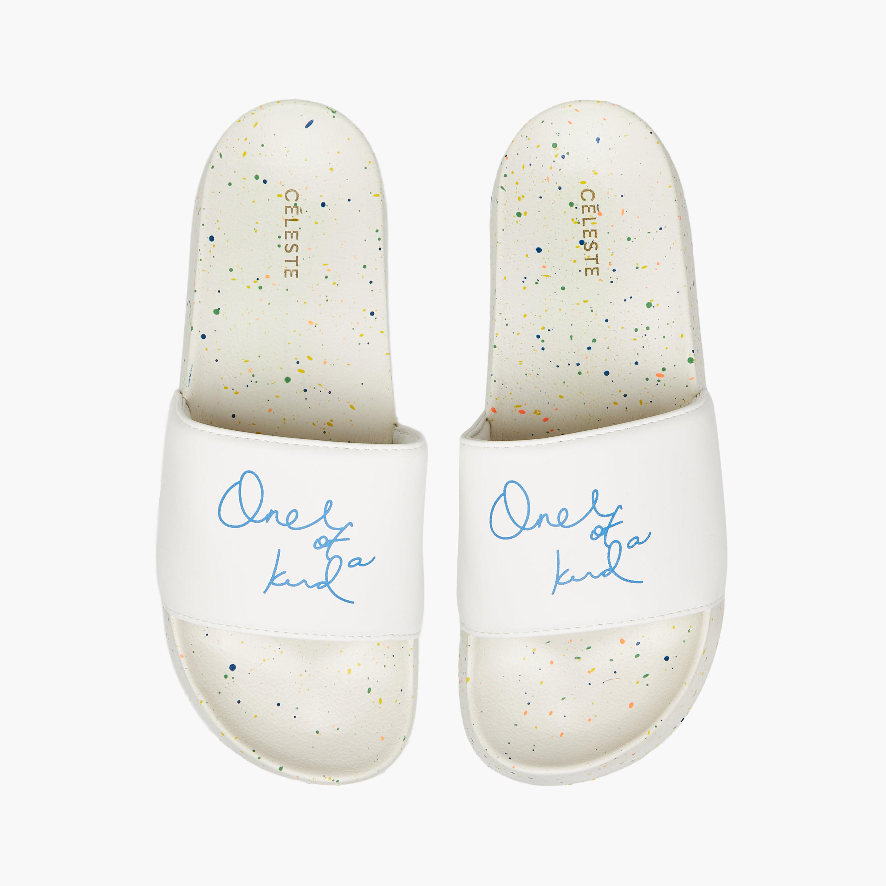 Celeste Women Slogan Print Slides-women-shoes-flipflopsandslides-image-1