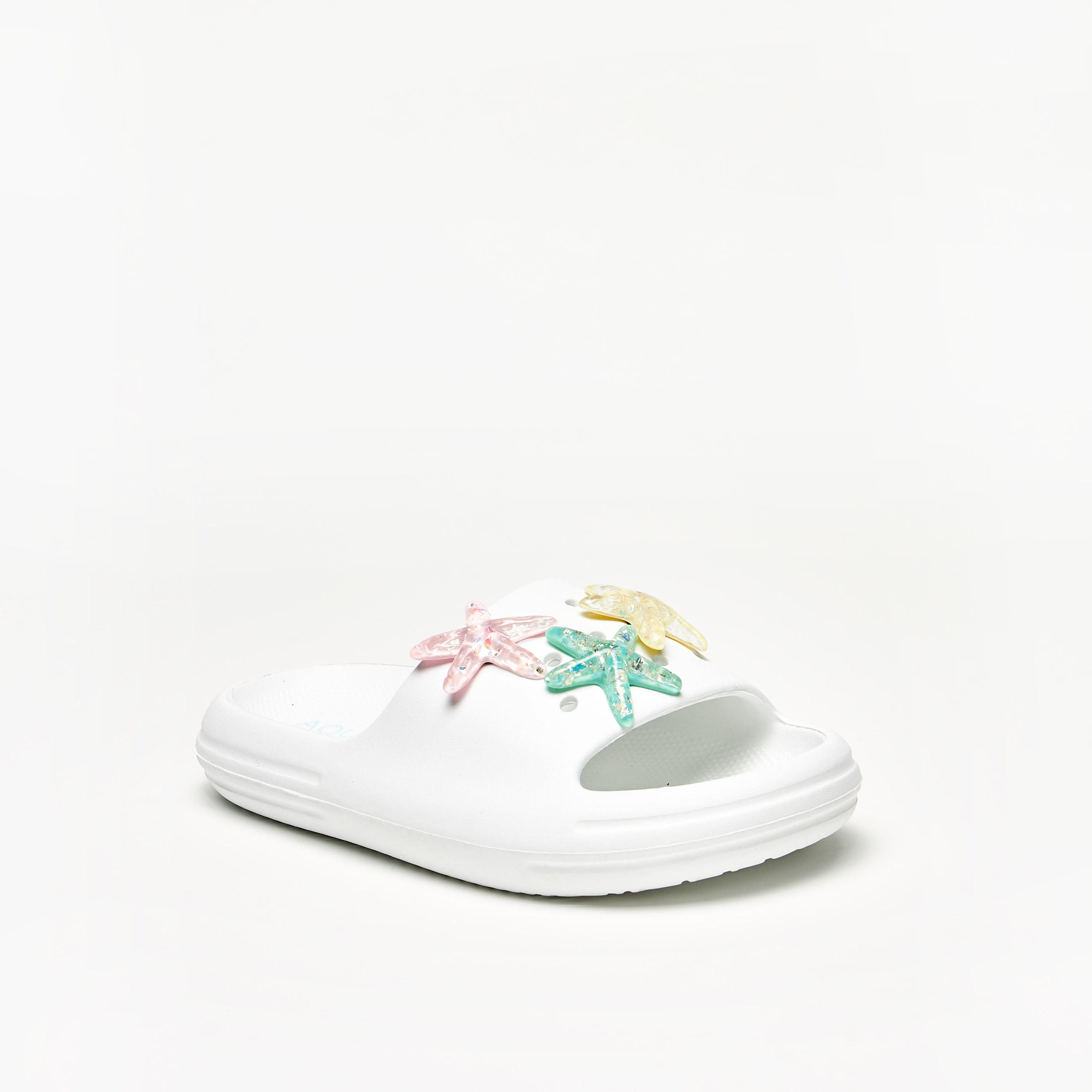 شبشب خفيف بزخارف نجمة البحر من أكوا-girls-shoes-flipflopsandslides-image-1