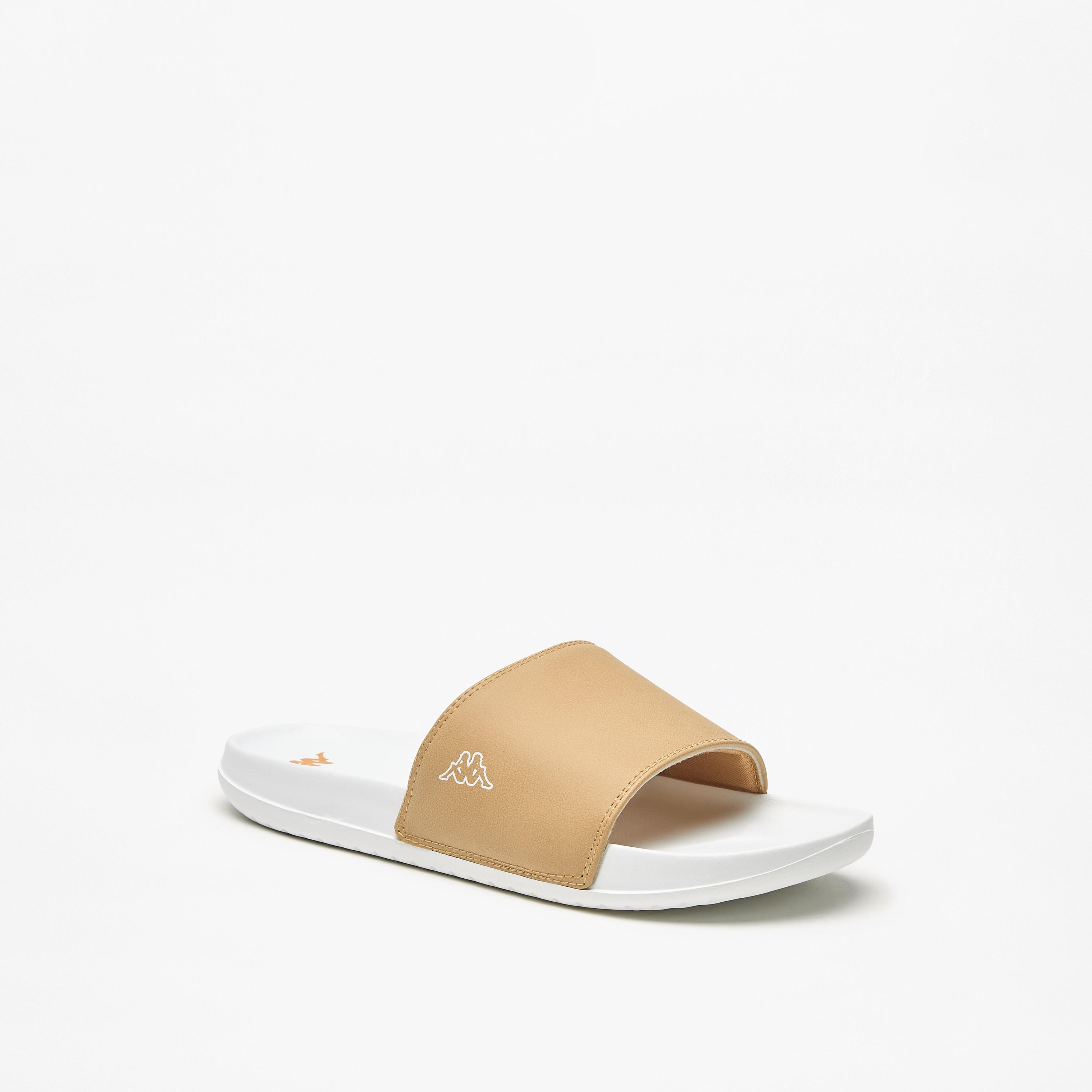 Kappa Men's Logo Detail Slides with Cushioning-men-shoes-flipflopsandslides-image-2