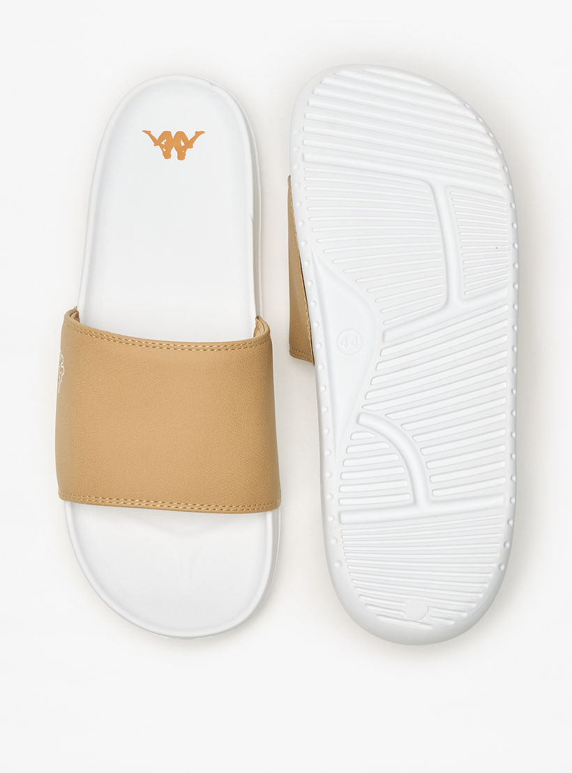 Kappa Men's Logo Detail Slides with Cushioning-men-shoes-flipflopsandslides-image-5