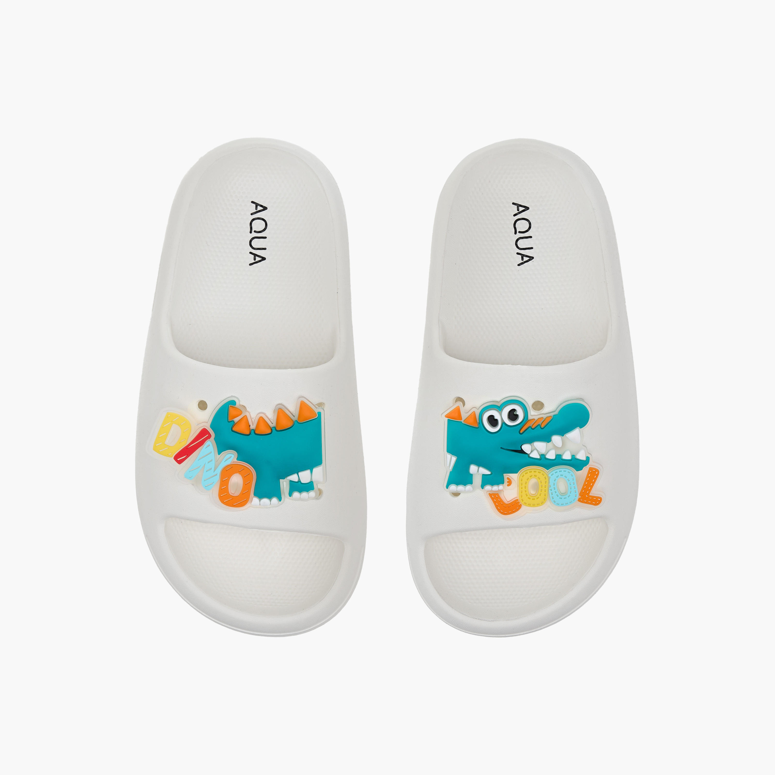 Aqua Alligator Accent Slip-On Slides-boys-shoes-flipflopsandslides-image-1