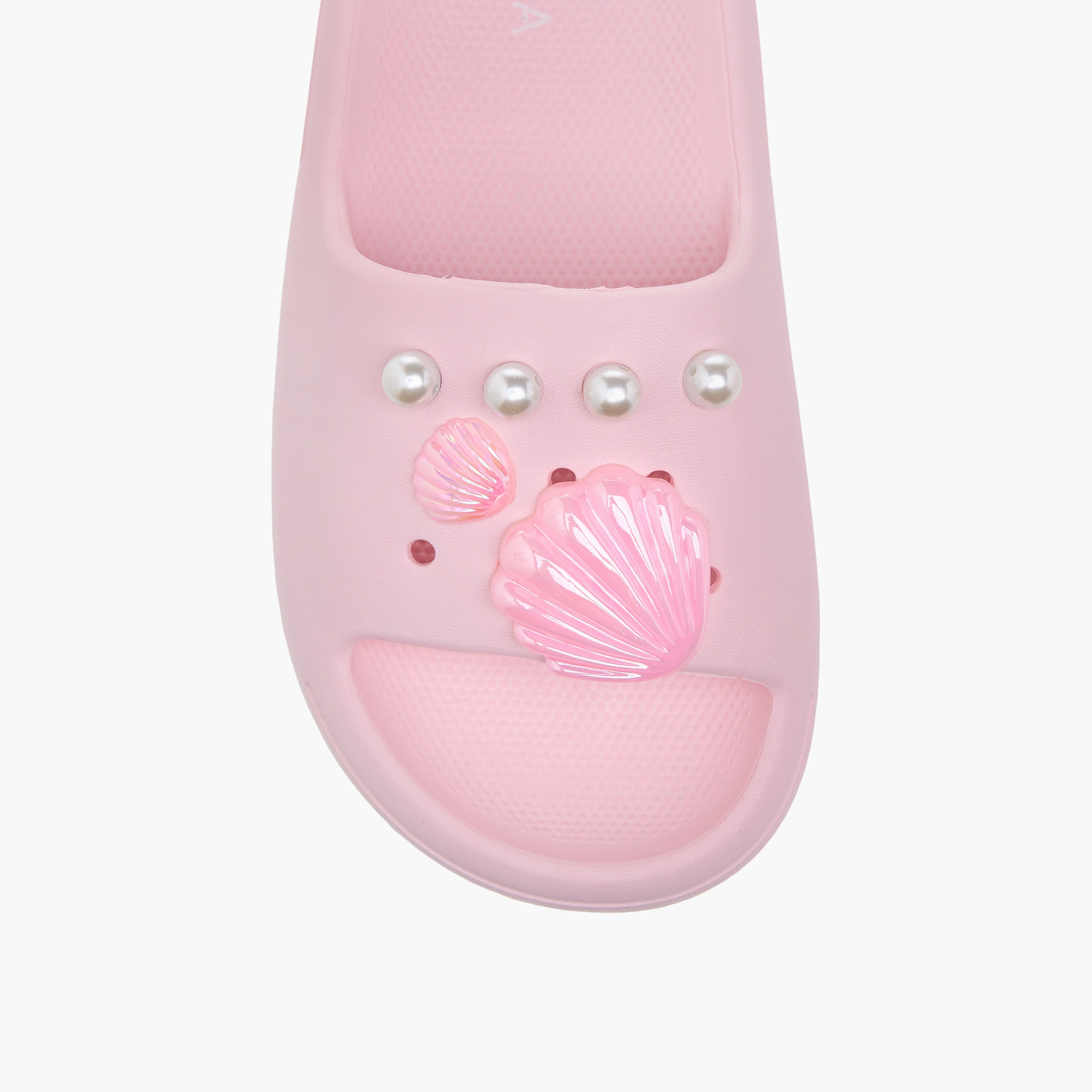 Aqua Pearl Embellished Slip-On Slides-girls-shoes-flipflopsandslides-image-3