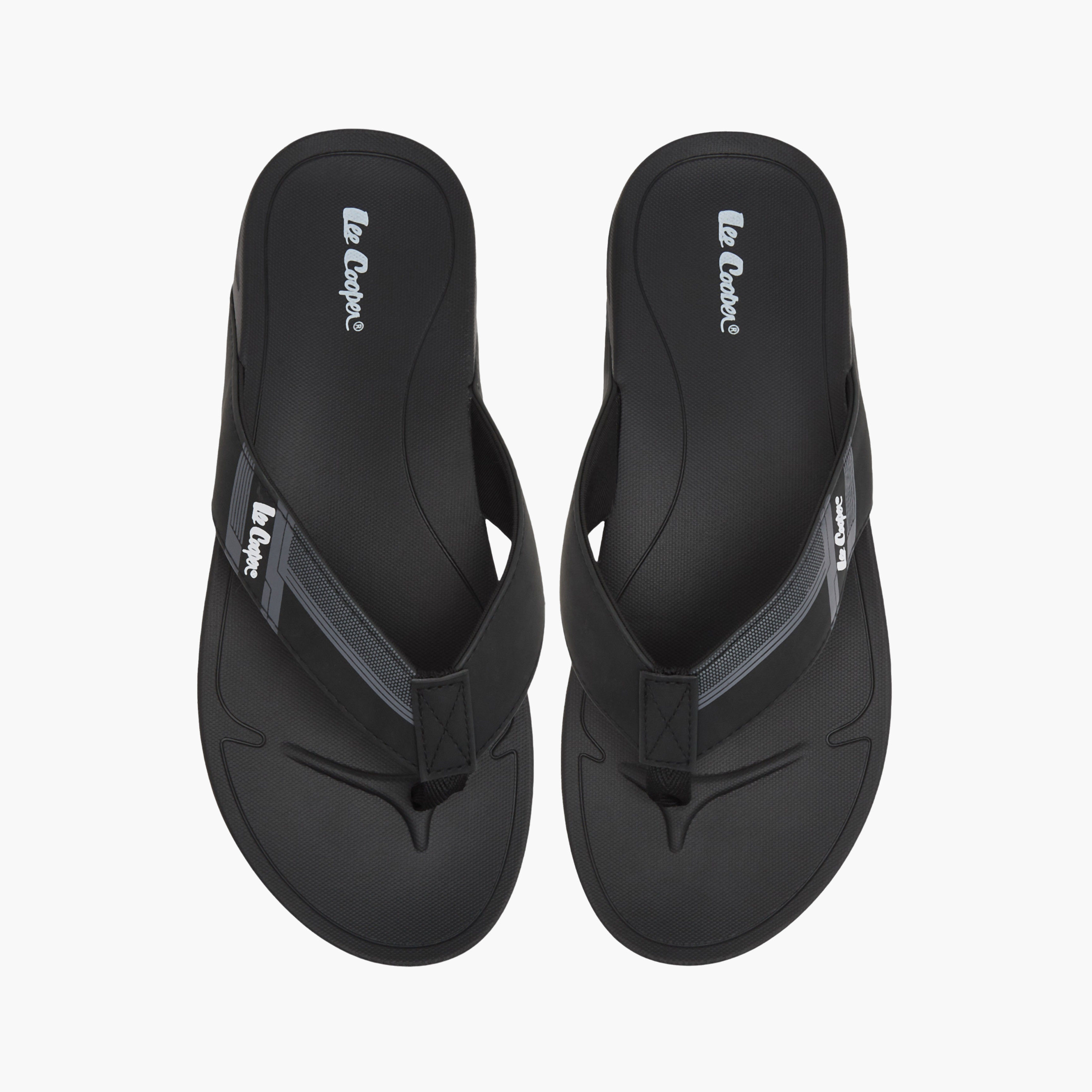 Lee Cooper Men's Logo Print Slip-On Flip Flops-men-shoes-flipflopsandslides-image-5