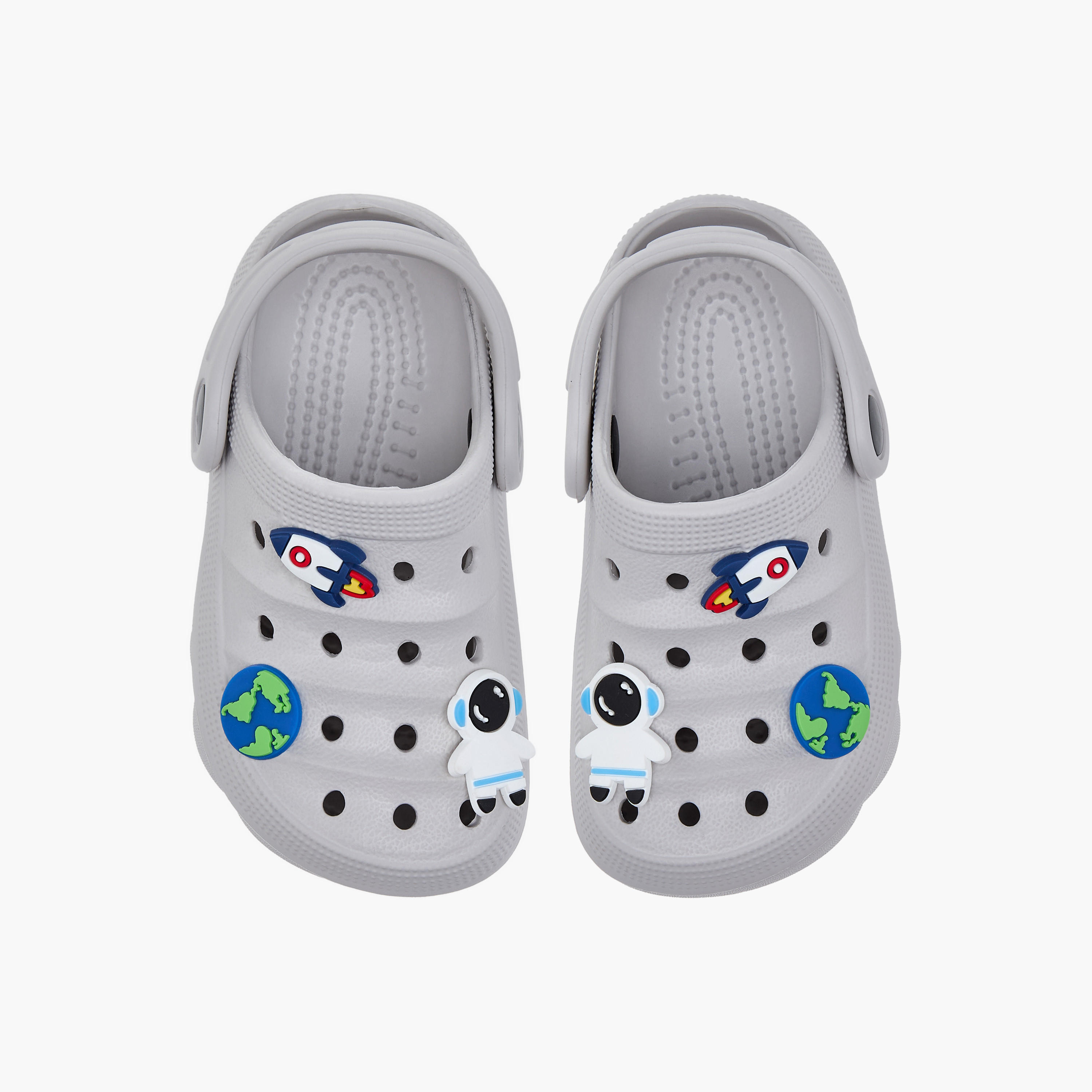 Aqua Space Accent Clogs with Backstrap-boys-shoes-sandals-image-1