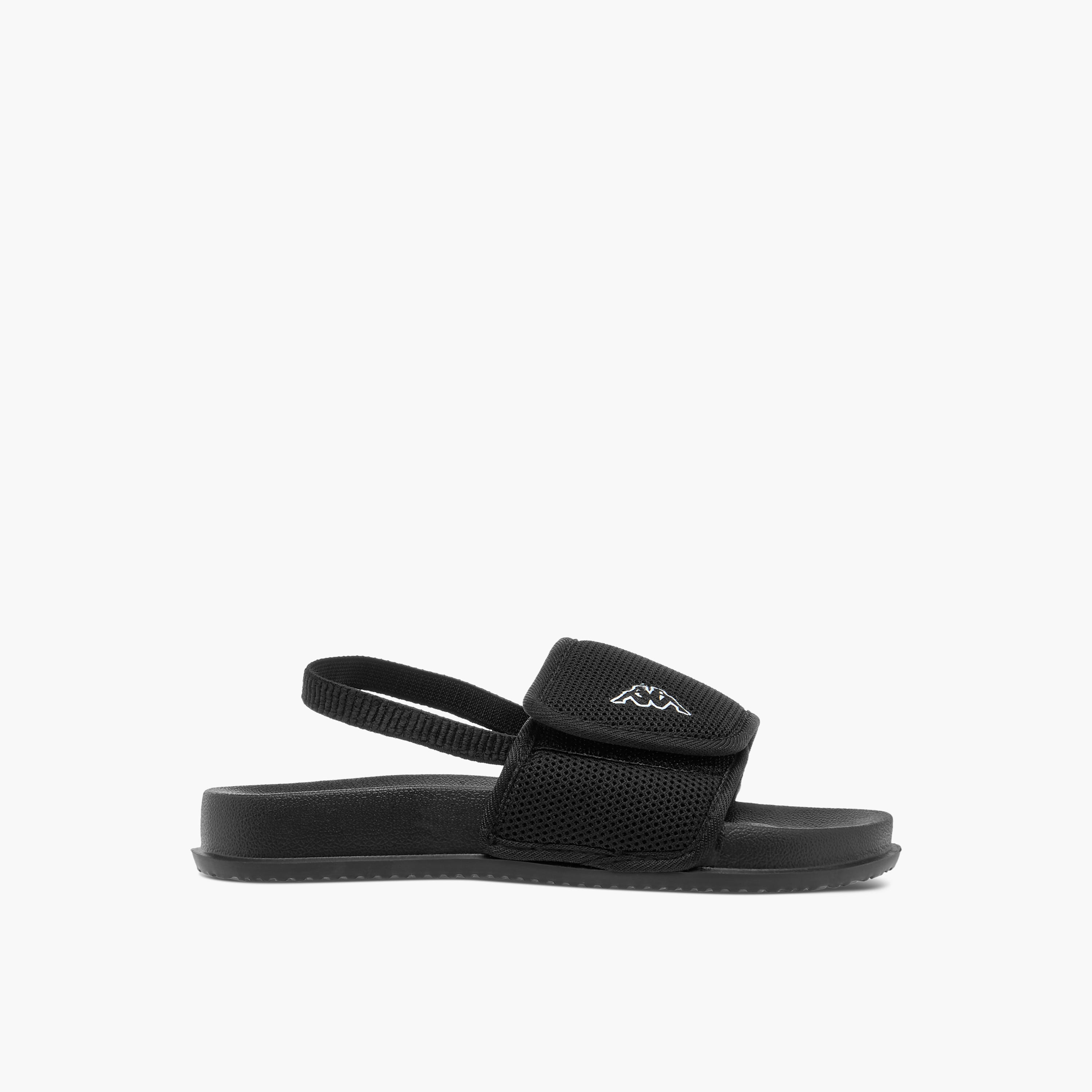 Kappa Boys' Textured Slides with Elastic Strap-boys-shoes-flipflopsandslides-image-2