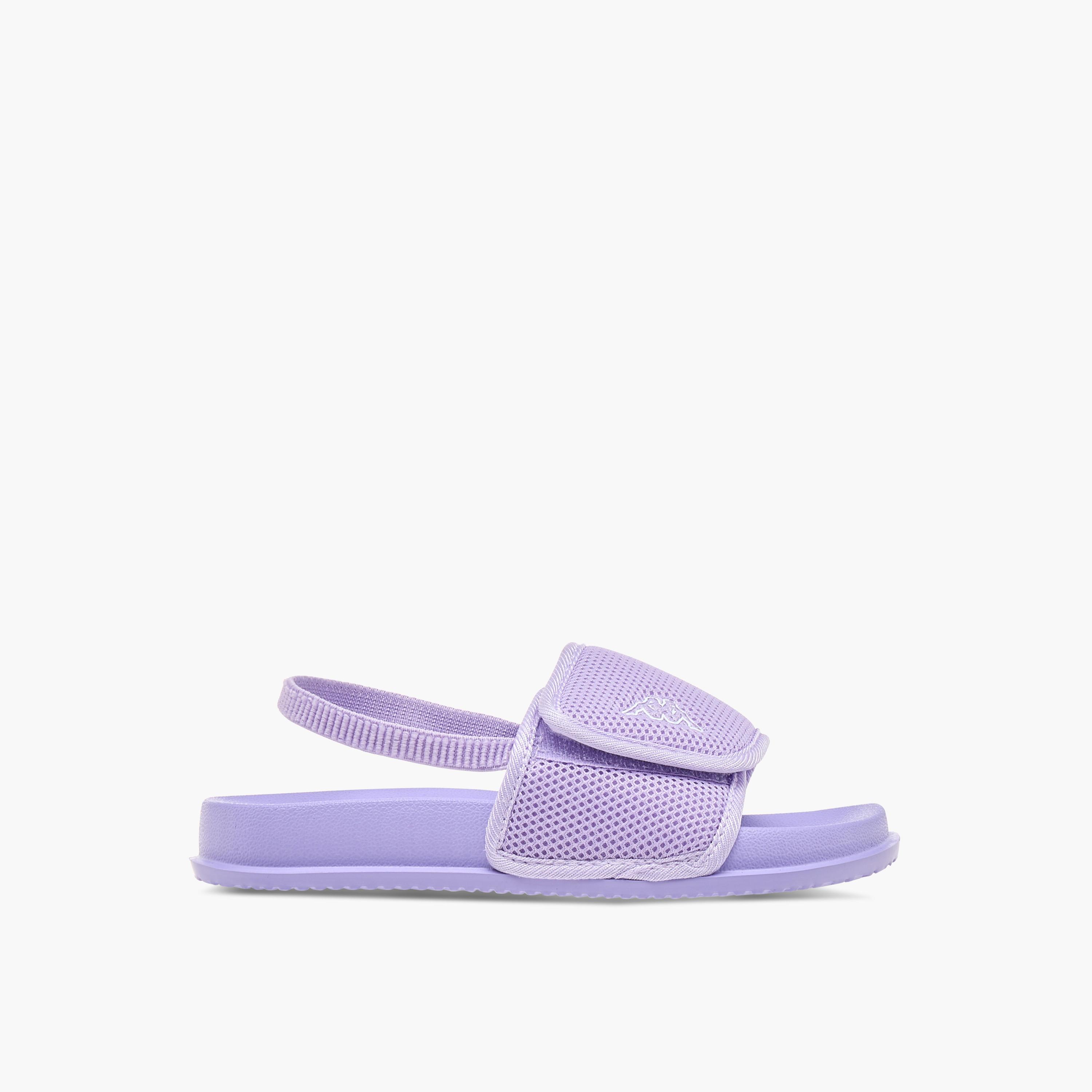 Kappa Girls' Textured Slides with Elastic Strap-girls-shoes-flipflopsandslides-image-2