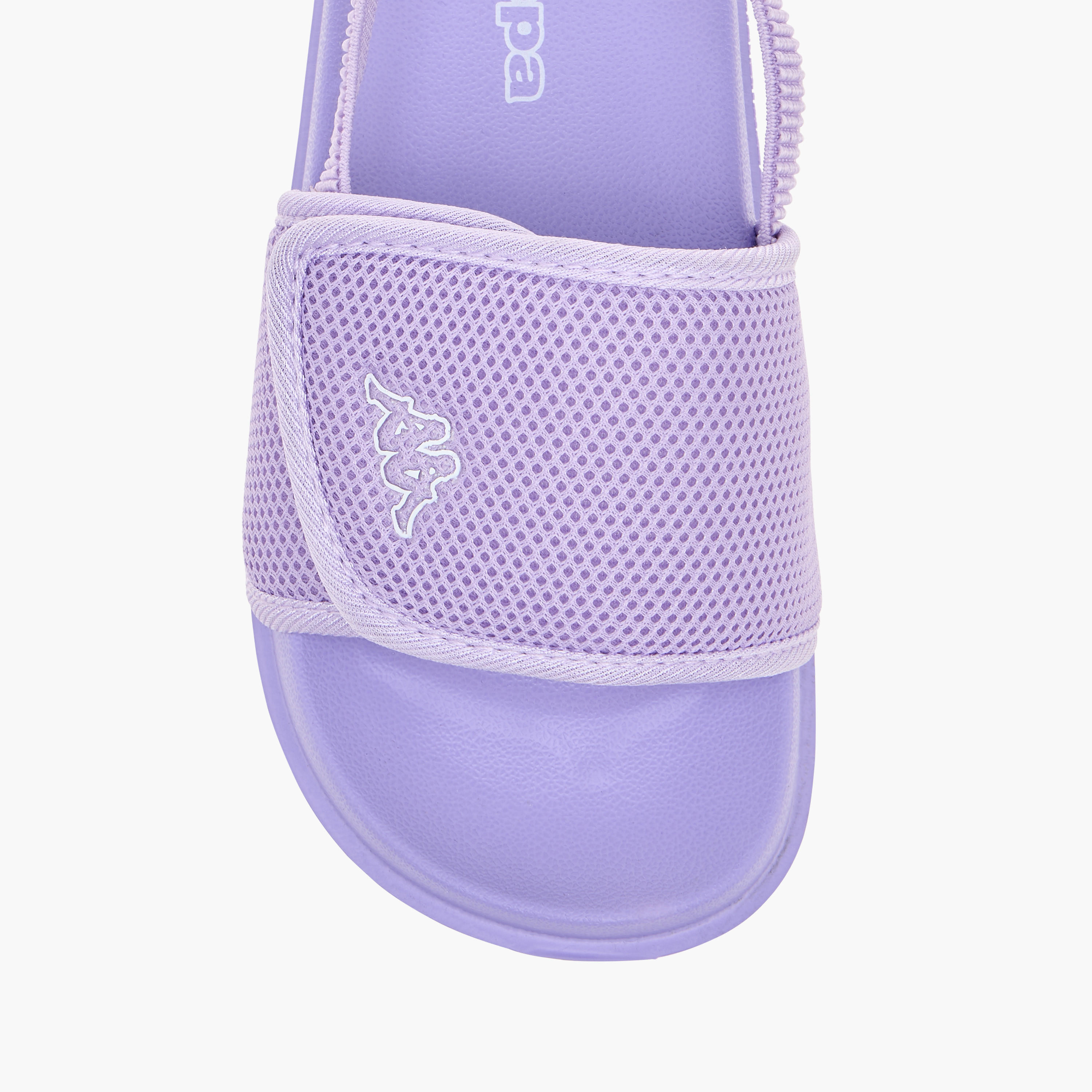 Kappa Girls' Textured Slides with Elastic Strap-girls-shoes-flipflopsandslides-image-3