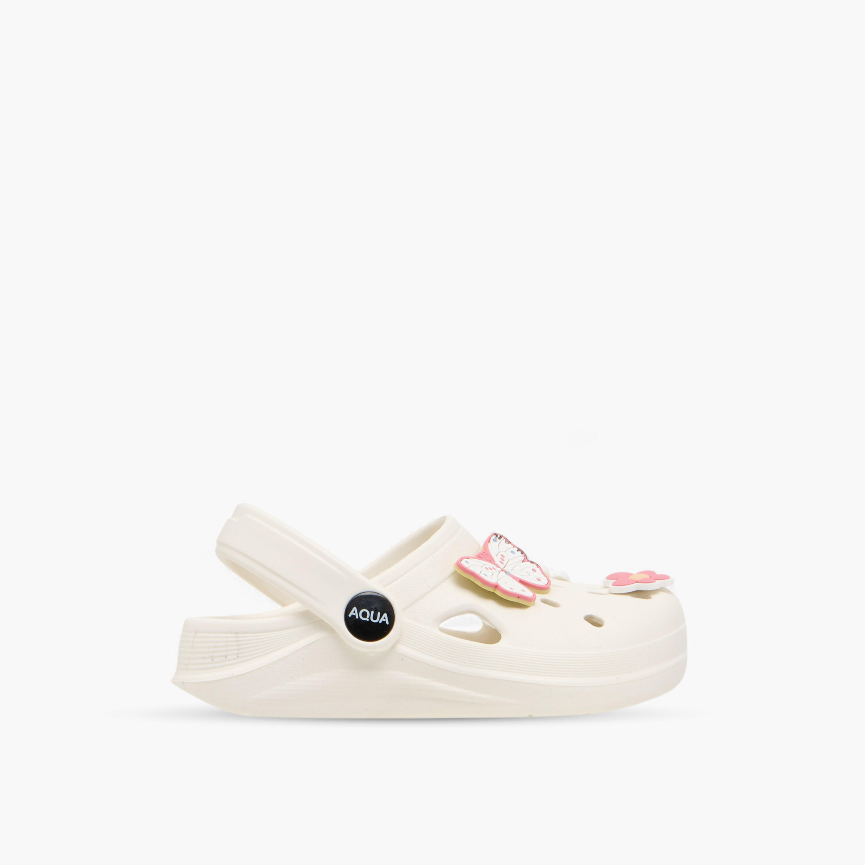 Aqua Jibbitz Accent Clogs with Backstrap-girls-shoes-sandals-image-3