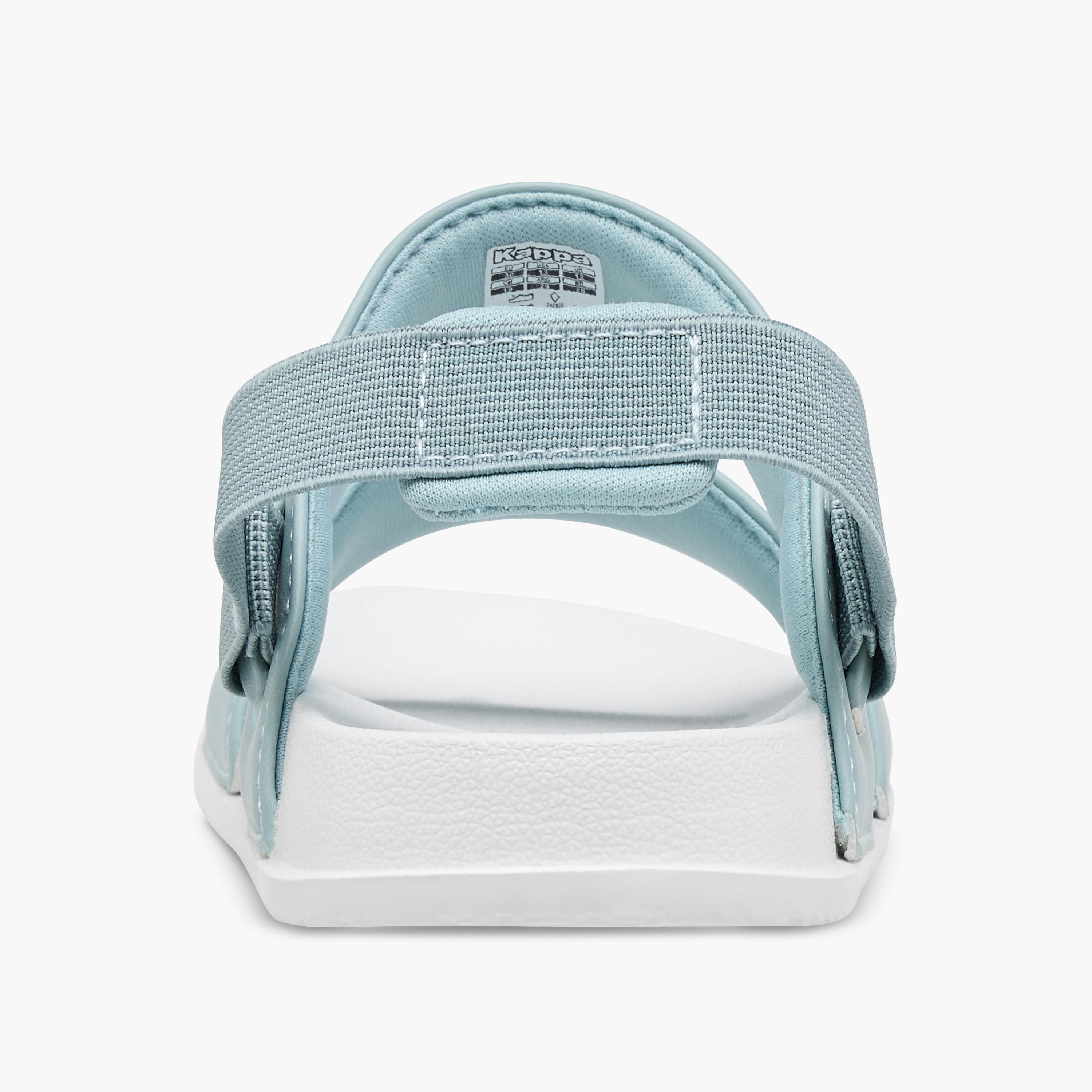Kappa Girls' Logo Print Sandals with Elasticated Strap-girls-shoes-sandals-image-4