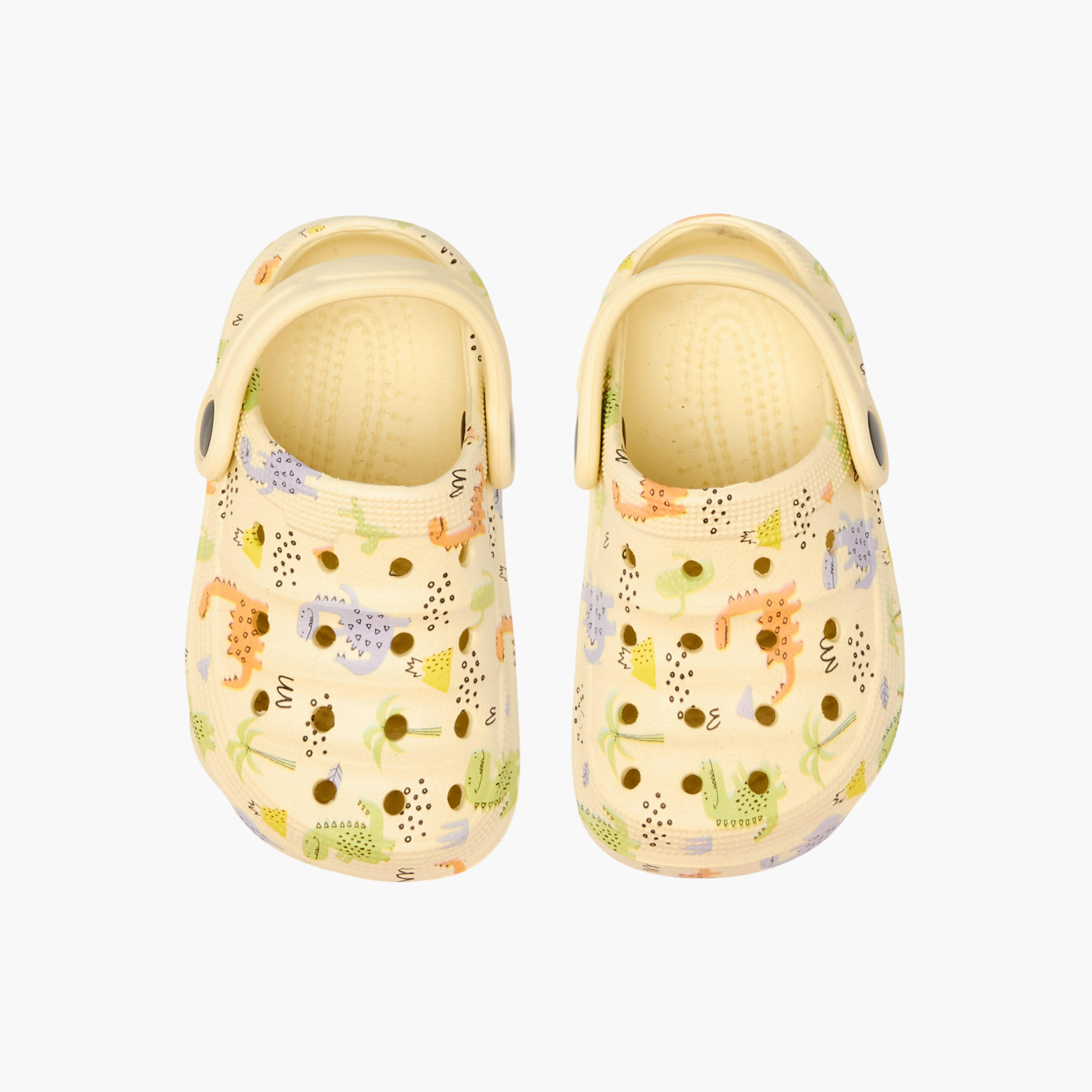 Aqua Boys Printed Clogs-boys-shoes-sandals-image-1