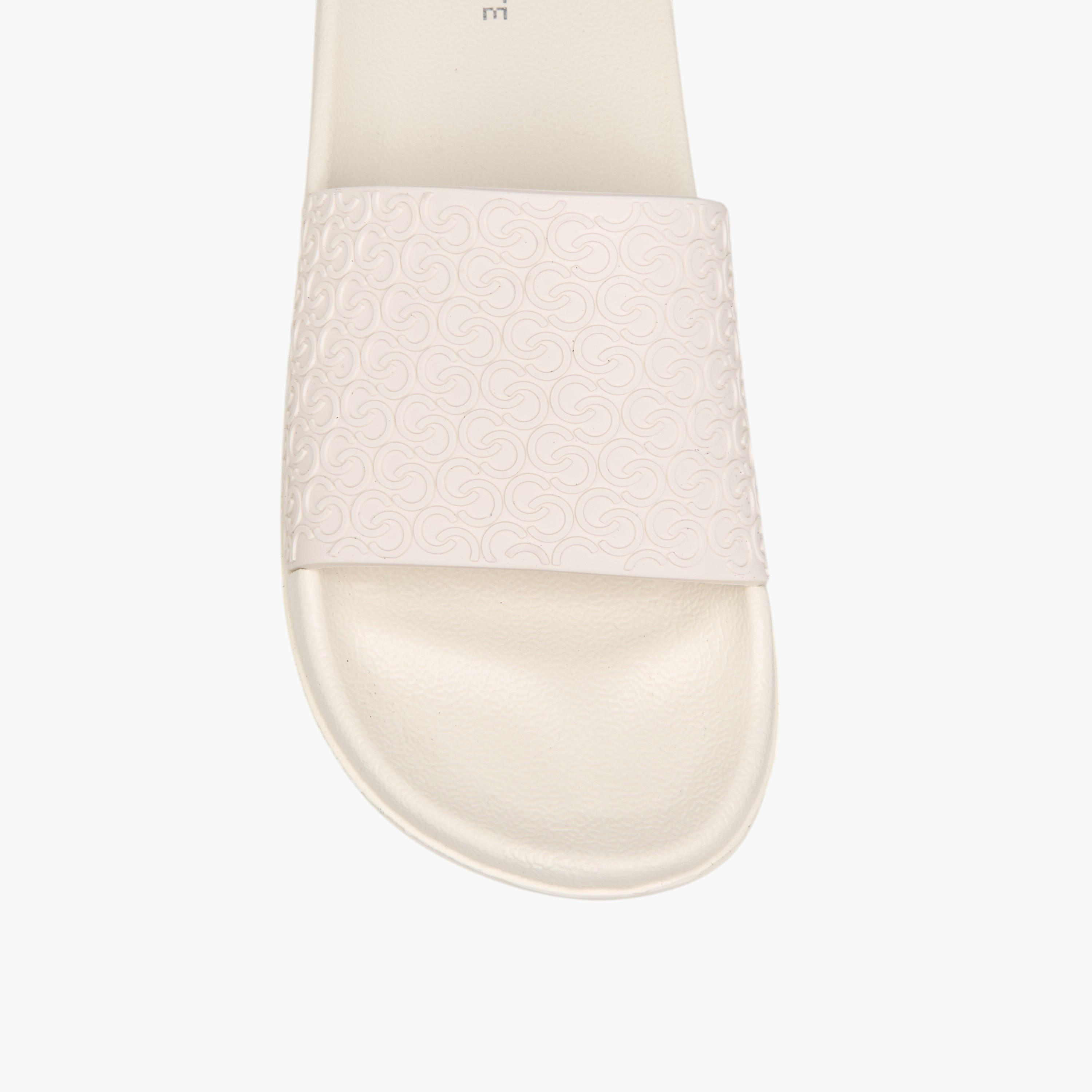 Celeste Women's Monogram Embossed Slide Slippers-women-shoes-flipflopsandslides-image-3