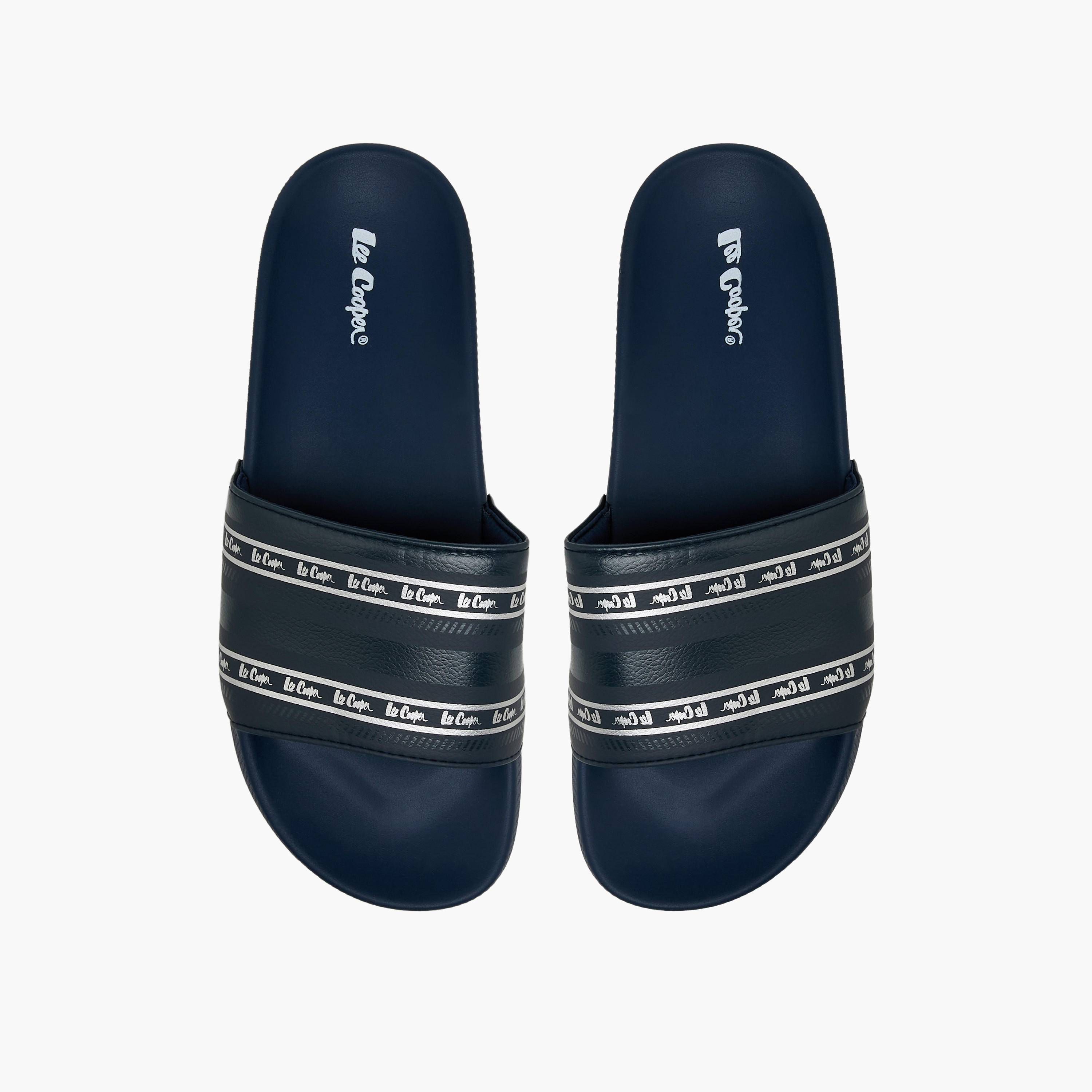 Lee Cooper Men Logo Print Slides-men-shoes-flipflopsandslides-image-1