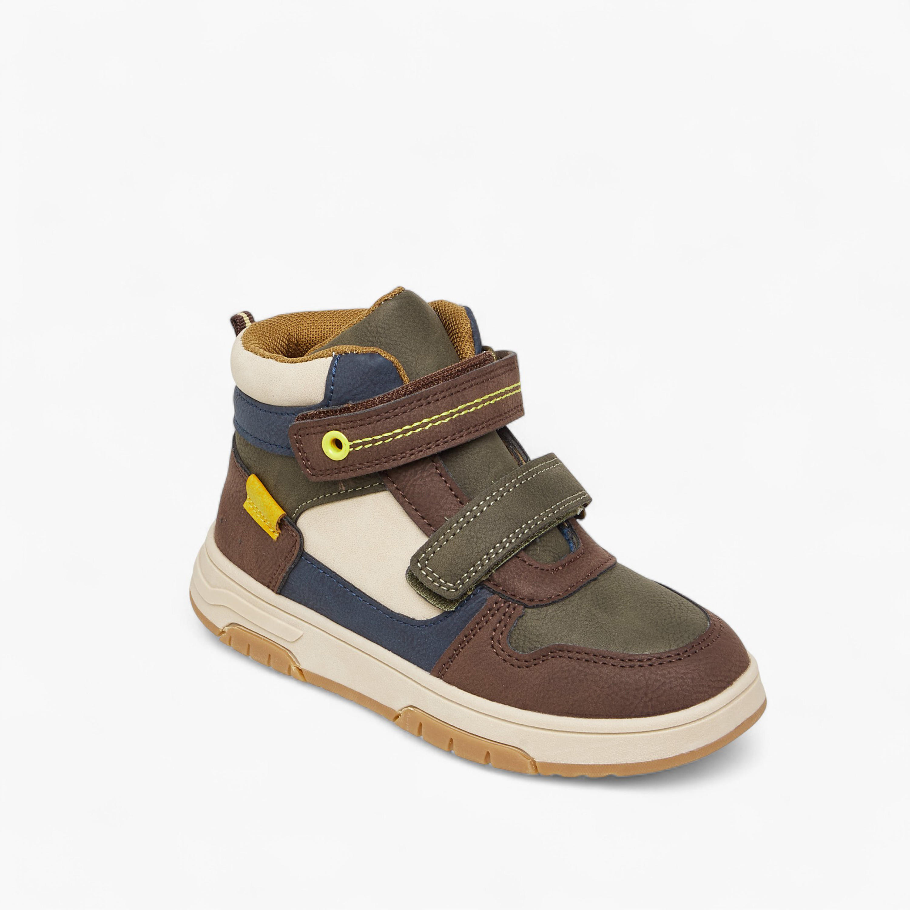 LBL by Shoexpress Boys Panelled High Cut Sneakers-boys-shoes-sneakers-image-2
