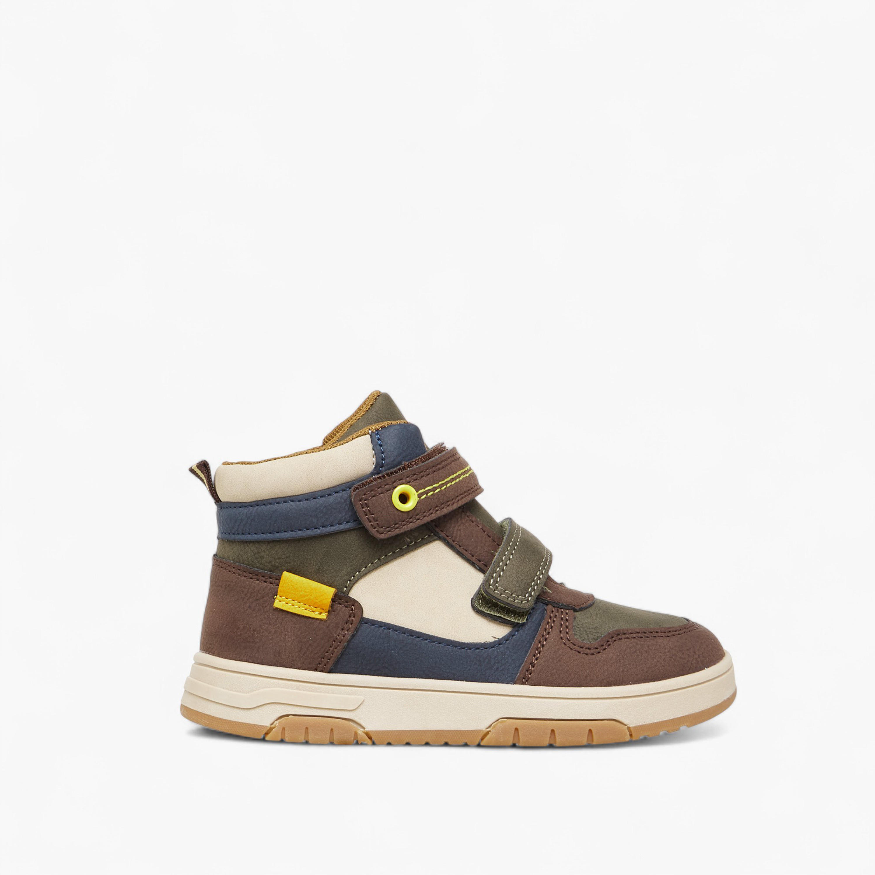 LBL by Shoexpress Boys Panelled High Cut Sneakers-boys-shoes-sneakers-image-3