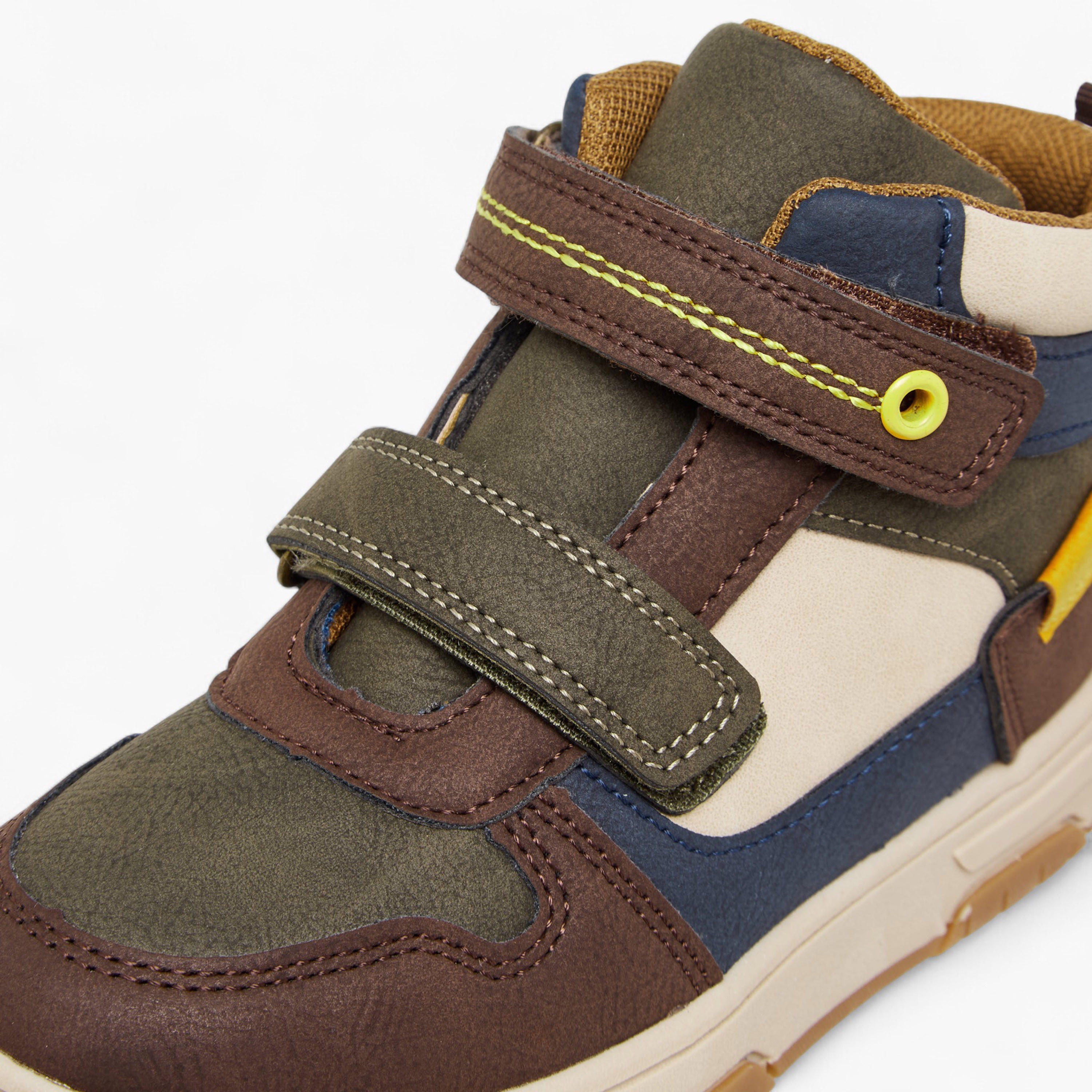 LBL by Shoexpress Boys Panelled High Cut Sneakers-boys-shoes-sneakers-image-4