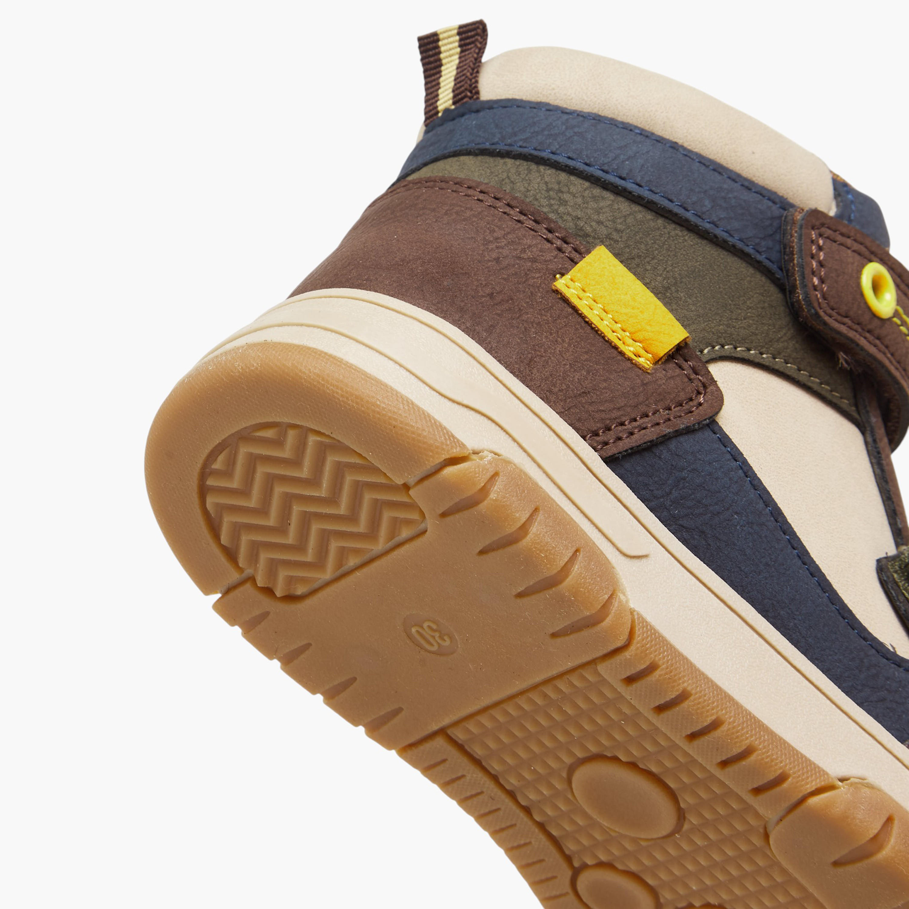 LBL by Shoexpress Boys Panelled High Cut Sneakers-boys-shoes-sneakers-image-5