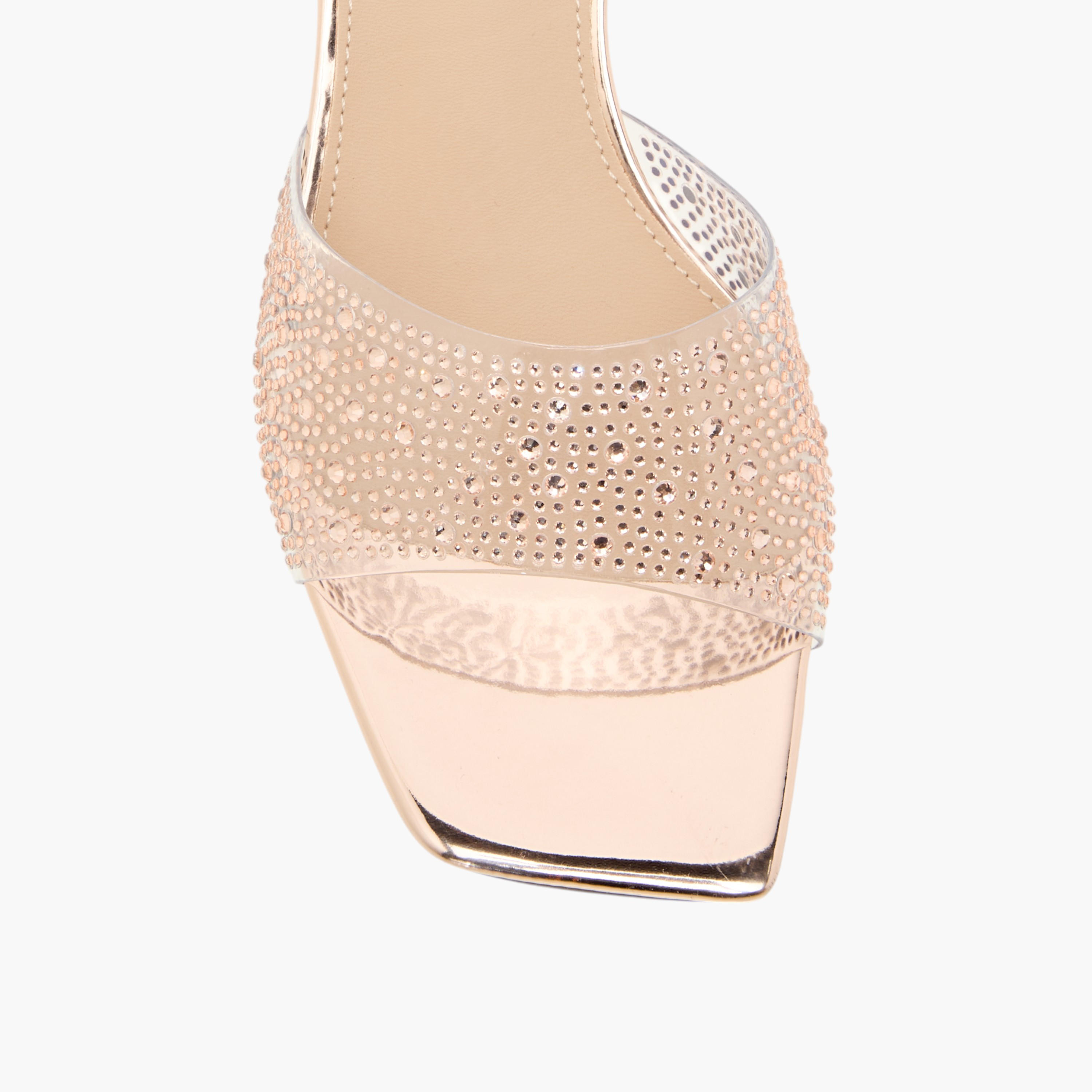 Flora Bella Embellished Slip-On Sandals with Flared Heels-women-shoes-sandals-heeled-image-4